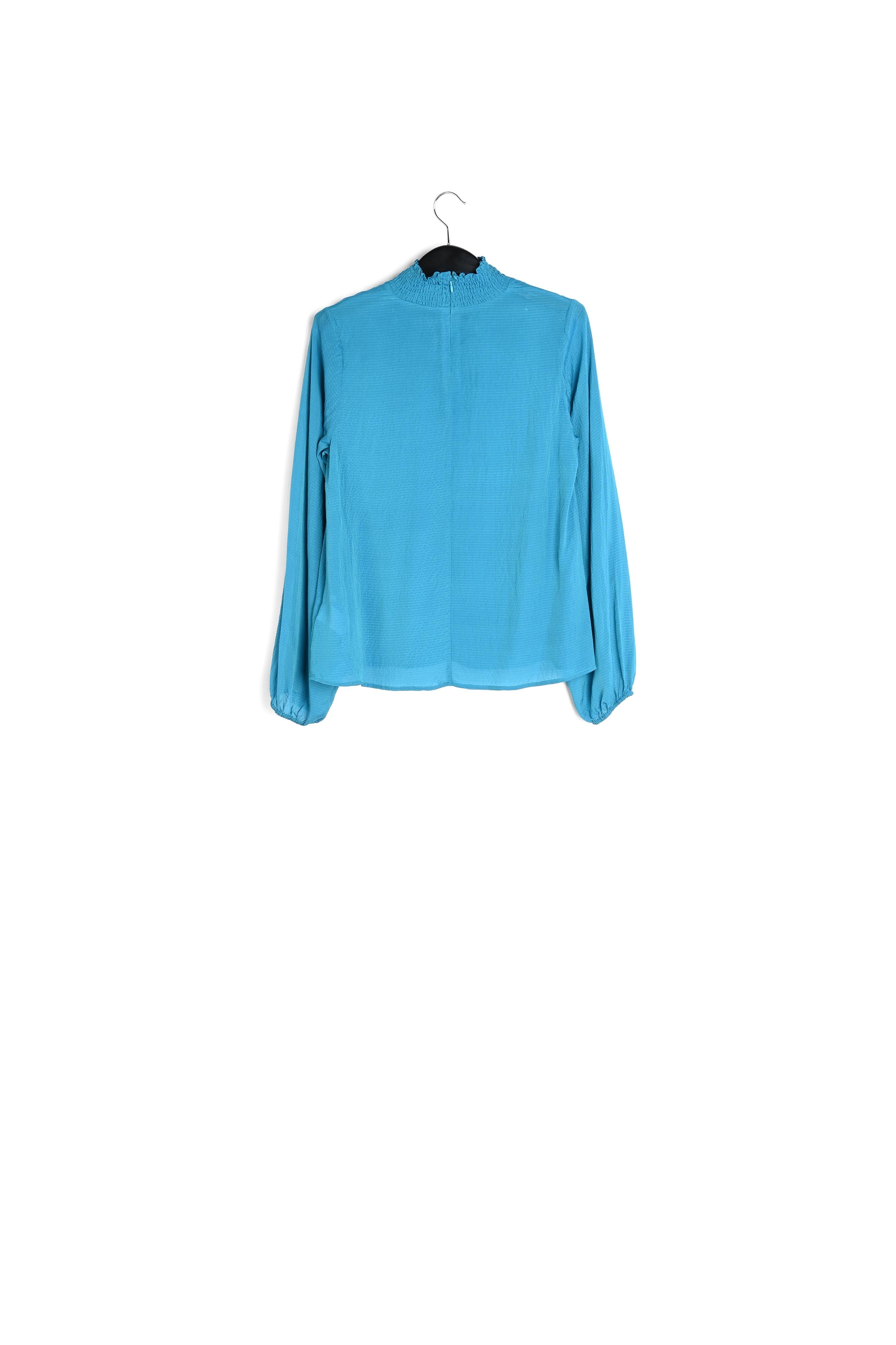 Blauwe top met wijde pasvorm RE—SSENTIEL | Essentiel second hand