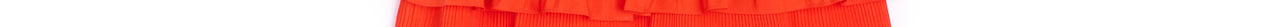 Orange tiered midi skirt Faume - seconde main