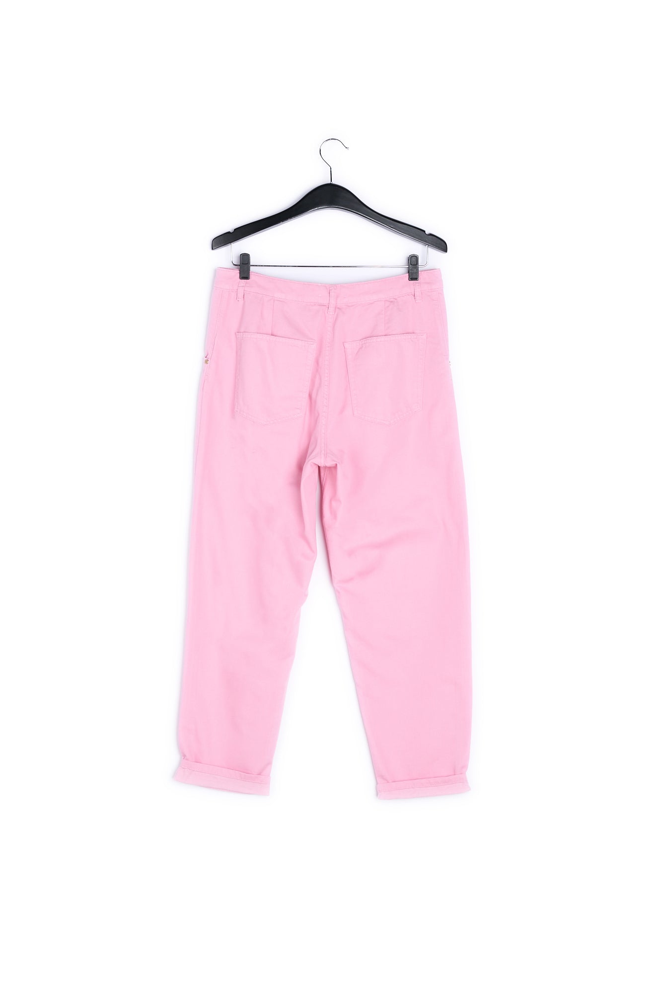 Light pink loose-fit denim pants RE—SSENTIEL | Essentiel second hand