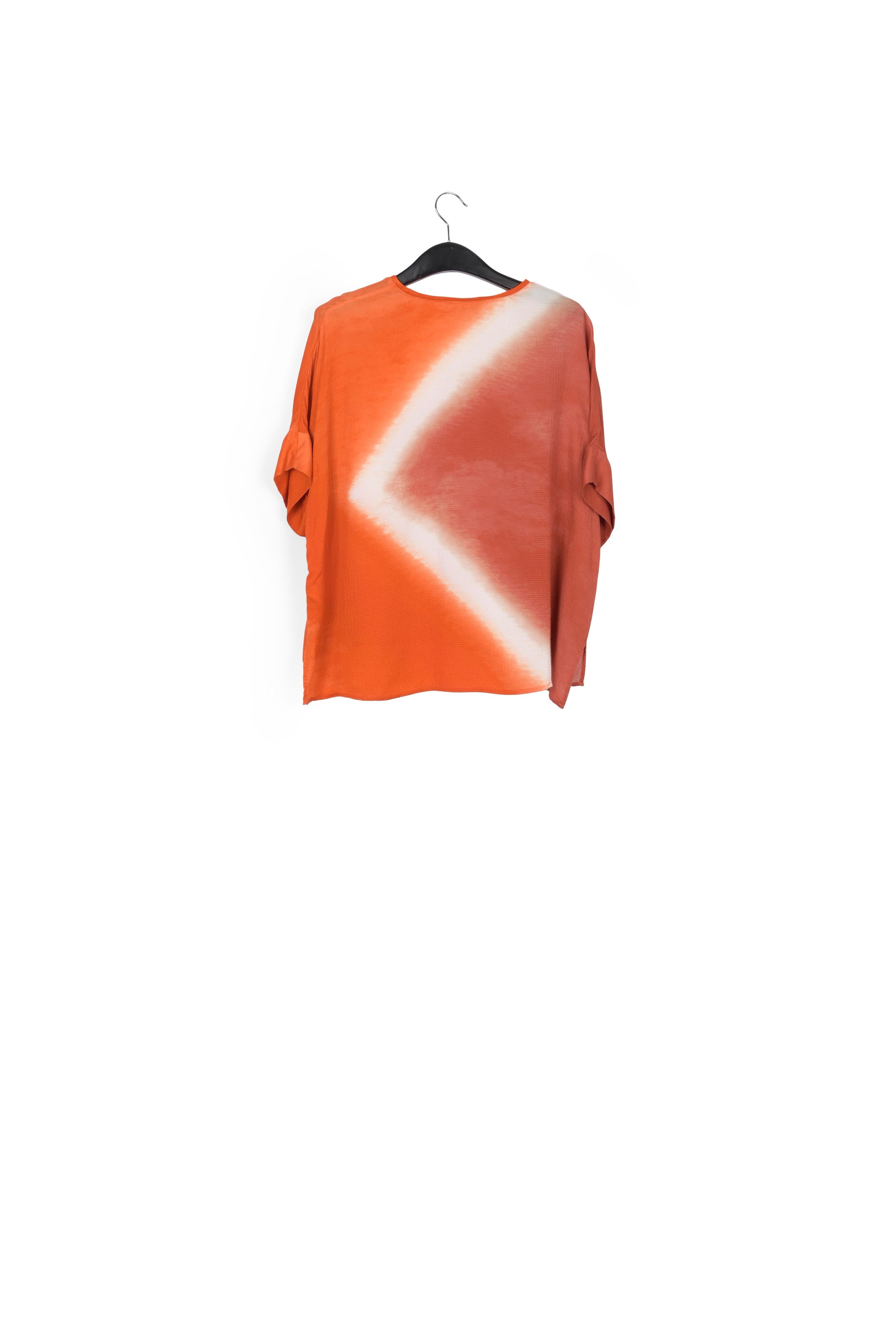 Top carré au tie-dye orange RE—SSENTIEL | Essentiel second hand