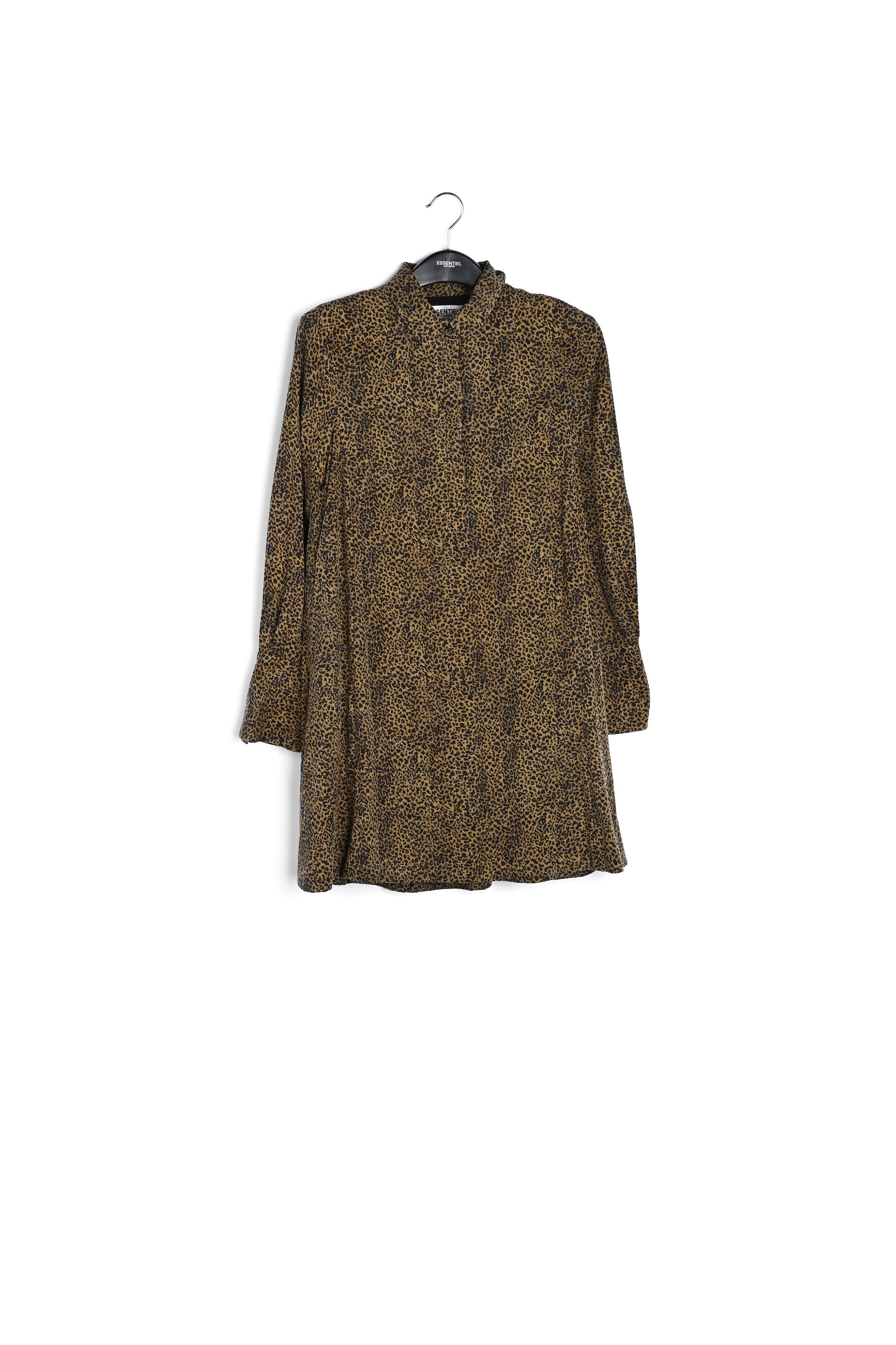 A-line dress with leopard print RE—SSENTIEL | Essentiel second hand