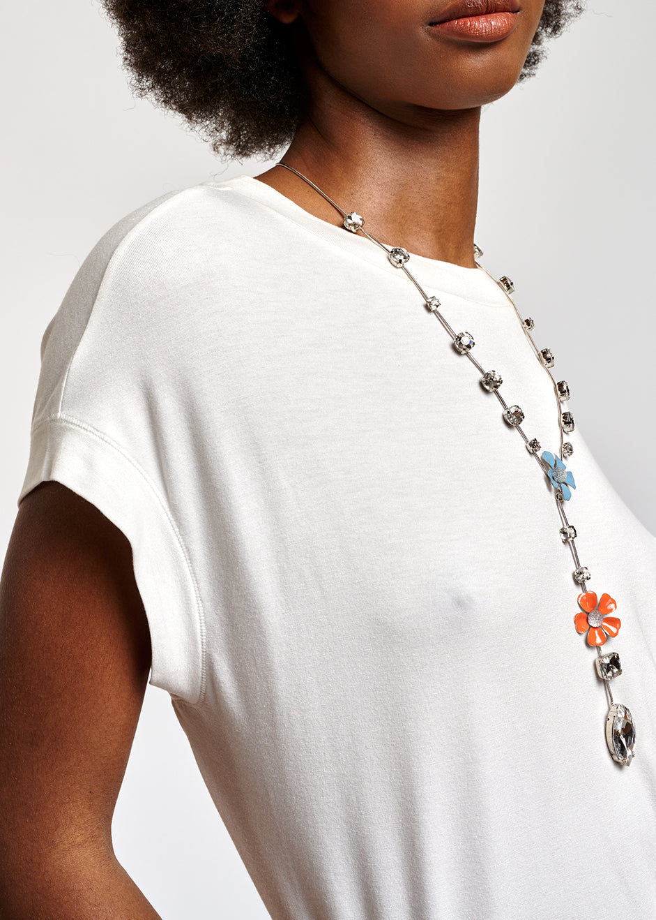 Off-white loose-fit T-shirt RE—SSENTIEL | Essentiel second hand