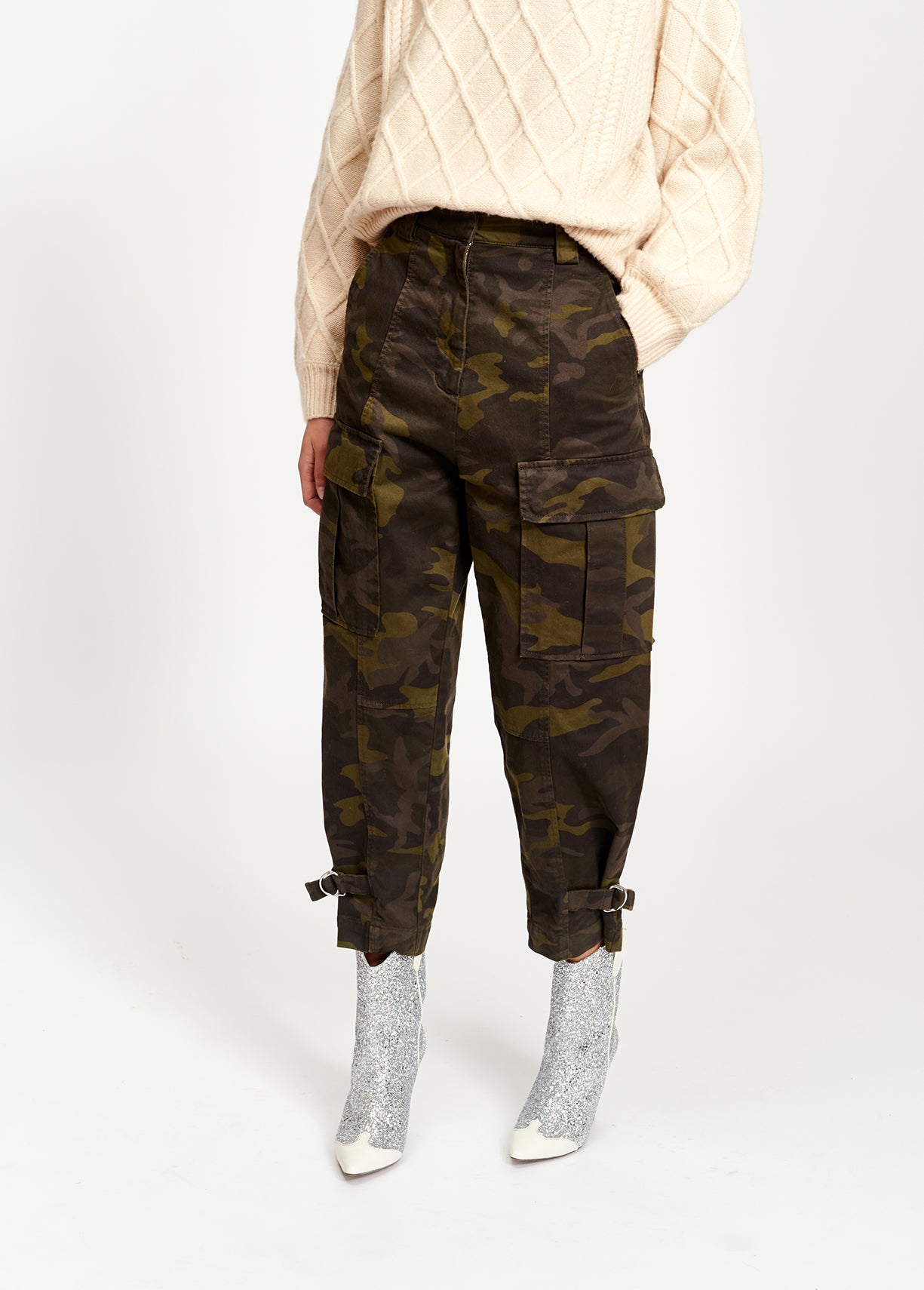 Camo pants RE—SSENTIEL | Essentiel second hand