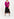Purple mohair blend v-neck sweater Faume - seconde main