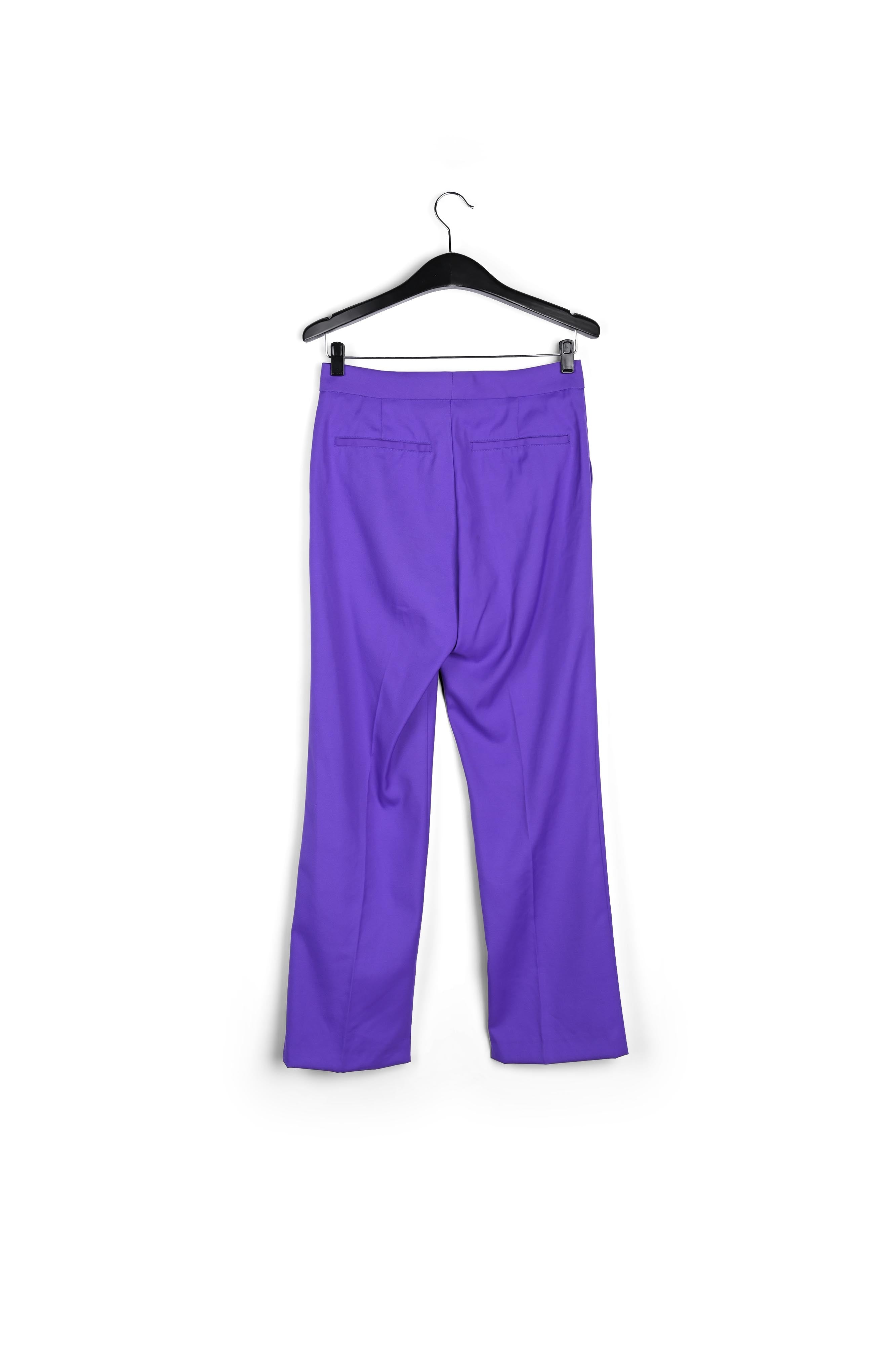 Zwarte broek met rechte pijpen RE—SSENTIEL | Essentiel second hand