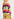Multicolor scallop intarsia-knitted sweater Faume - seconde main