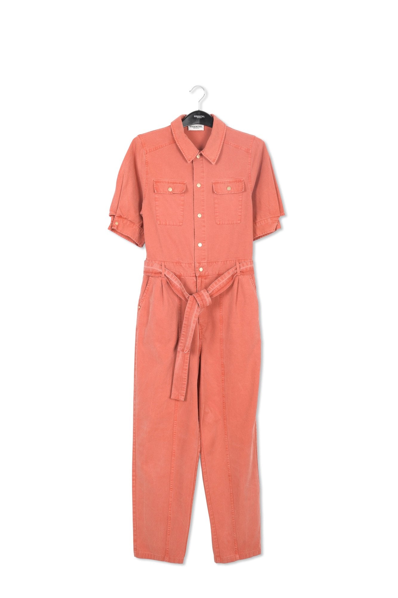 Combinaison en coton mélangé orange foncé RE—SSENTIEL | Essentiel second hand