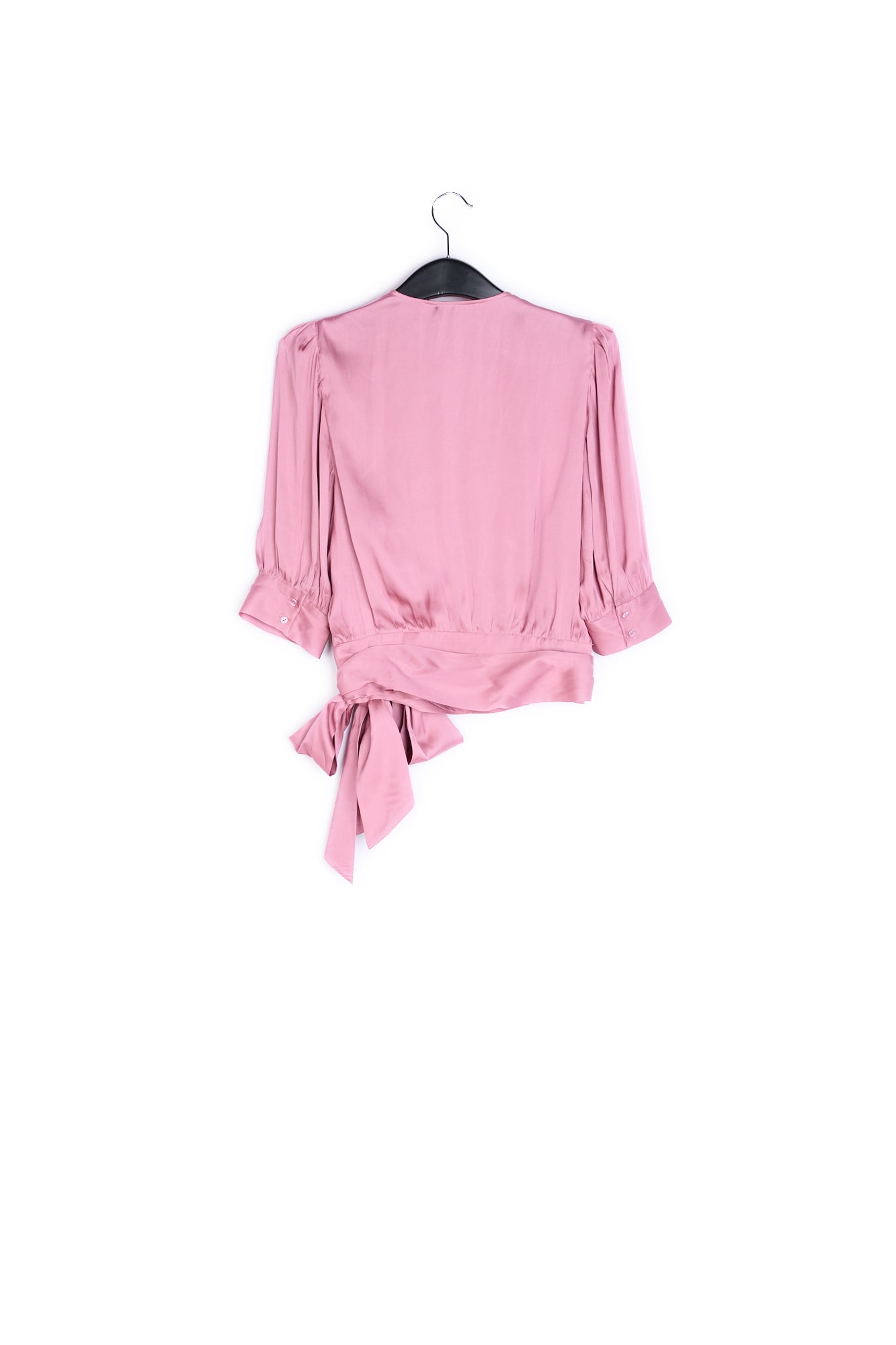Dusty pink wrap top RE—SSENTIEL | Essentiel second hand