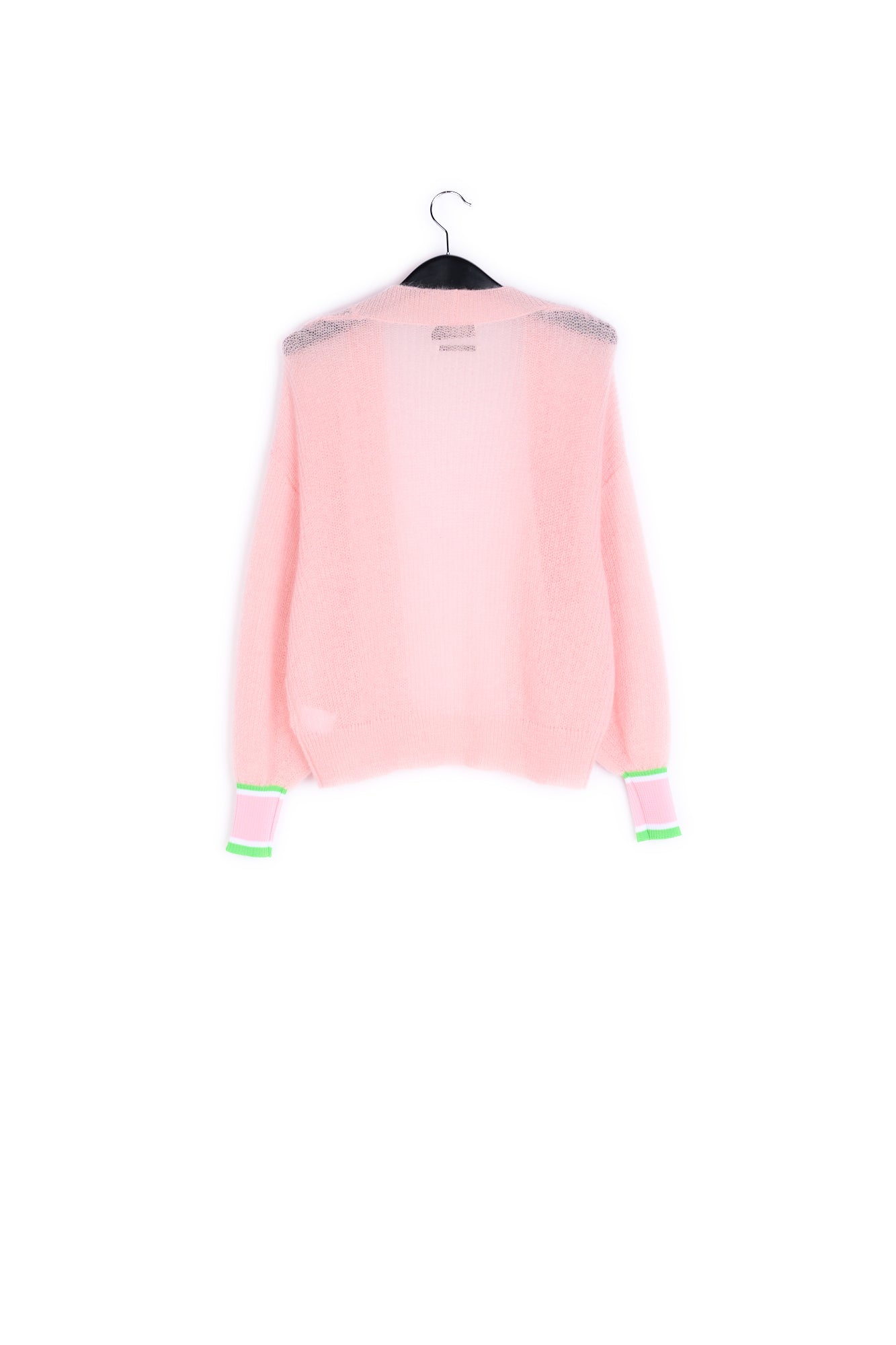 Blue kid mohair cardigan RE—SSENTIEL | Essentiel second hand