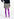 Black and white tulip mini skirt Faume - seconde main