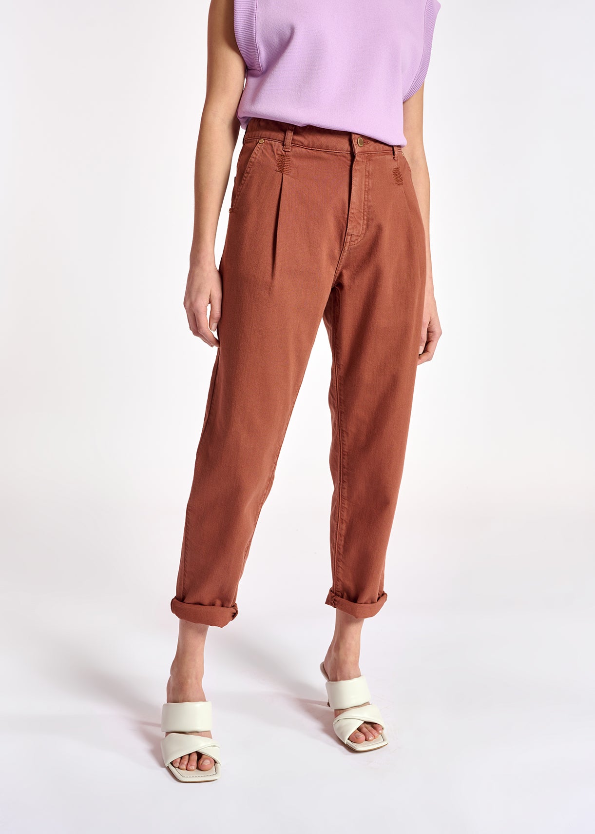 Jean boyfriend brun RE—SSENTIEL | Essentiel second hand