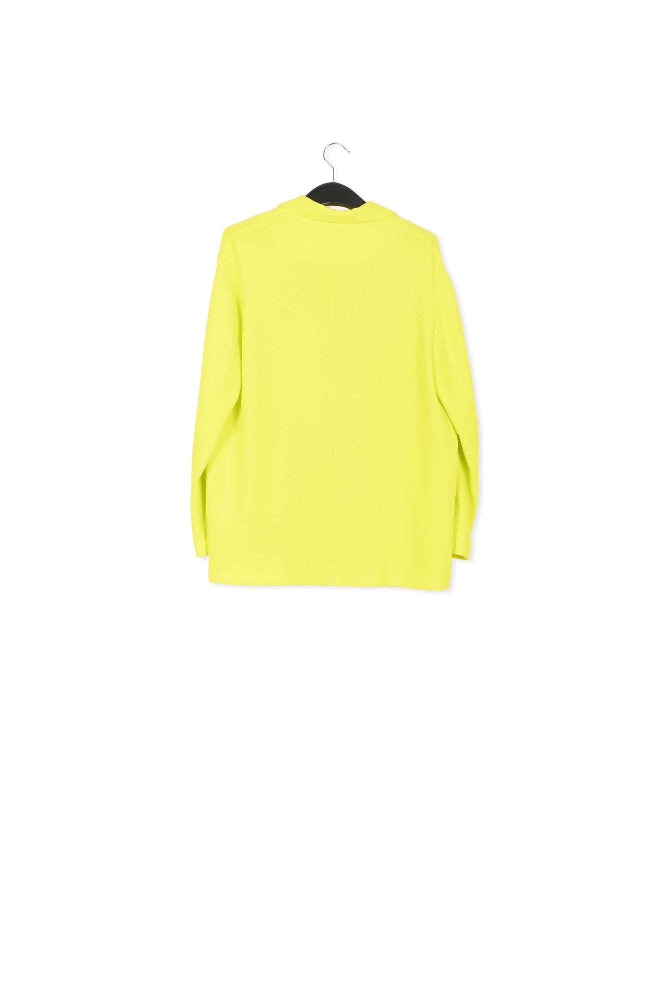 Gele blazer met dubbele knopenrij RE—SSENTIEL | Essentiel second hand