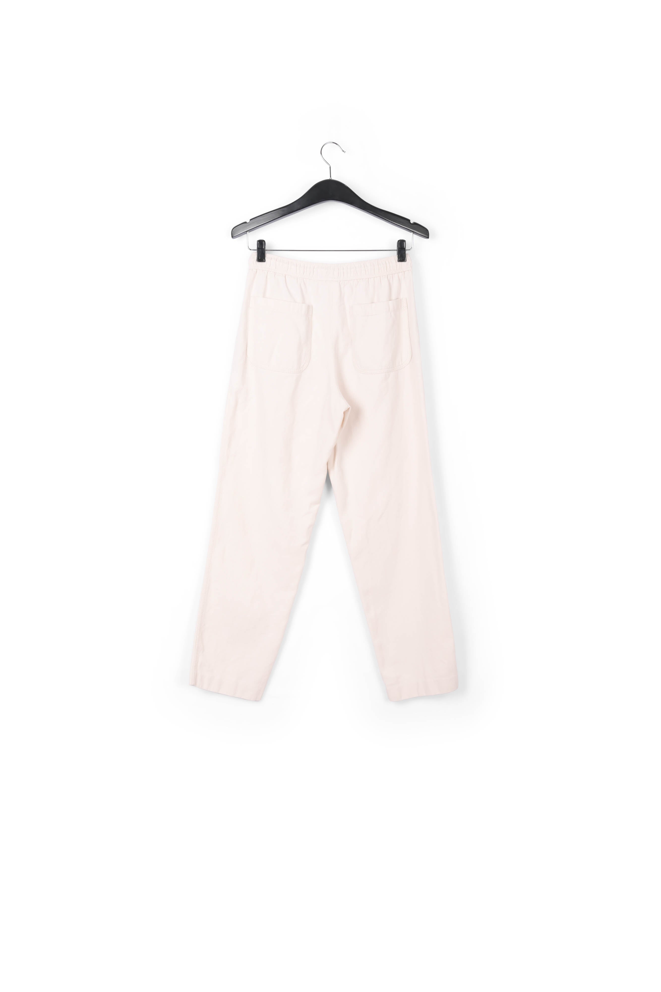 Off-white cotton tapered pants RE—SSENTIEL | Essentiel second hand
