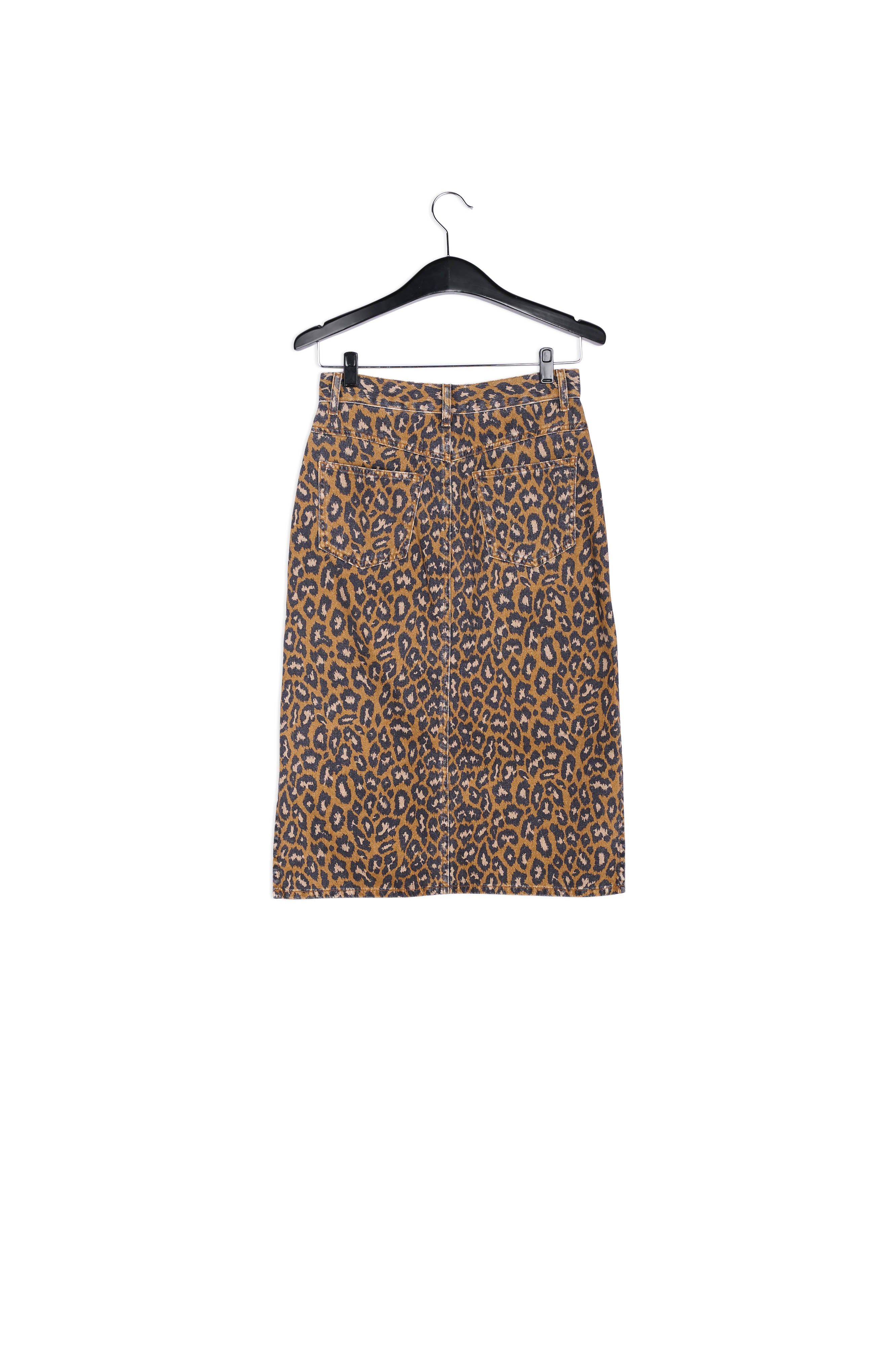Print Denim miniskirt RE—SSENTIEL | Essentiel second hand