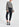 Jean noir à coupe ample et taille haute Faume - seconde main