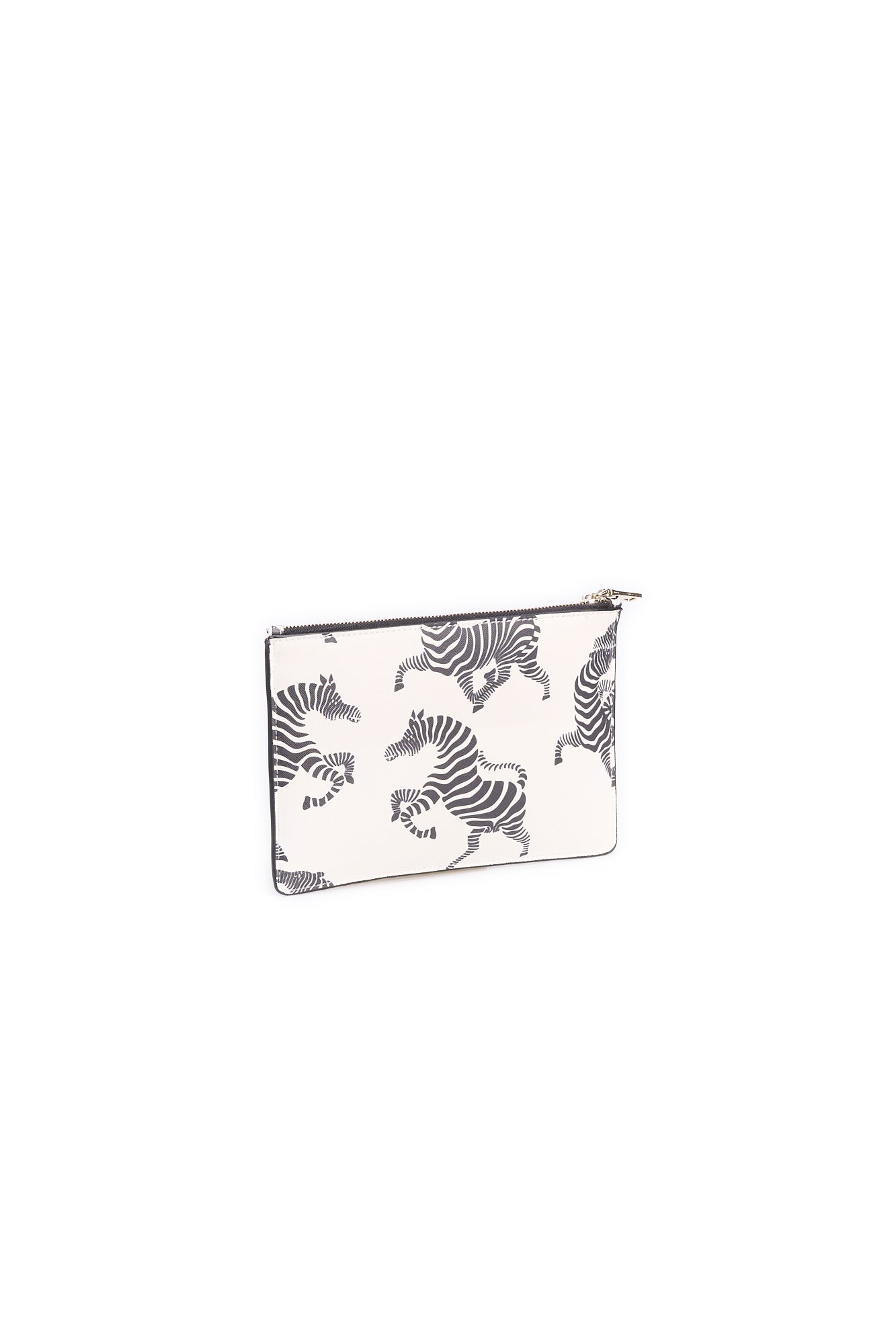 White pouch with zebra print RE—SSENTIEL | Essentiel second hand