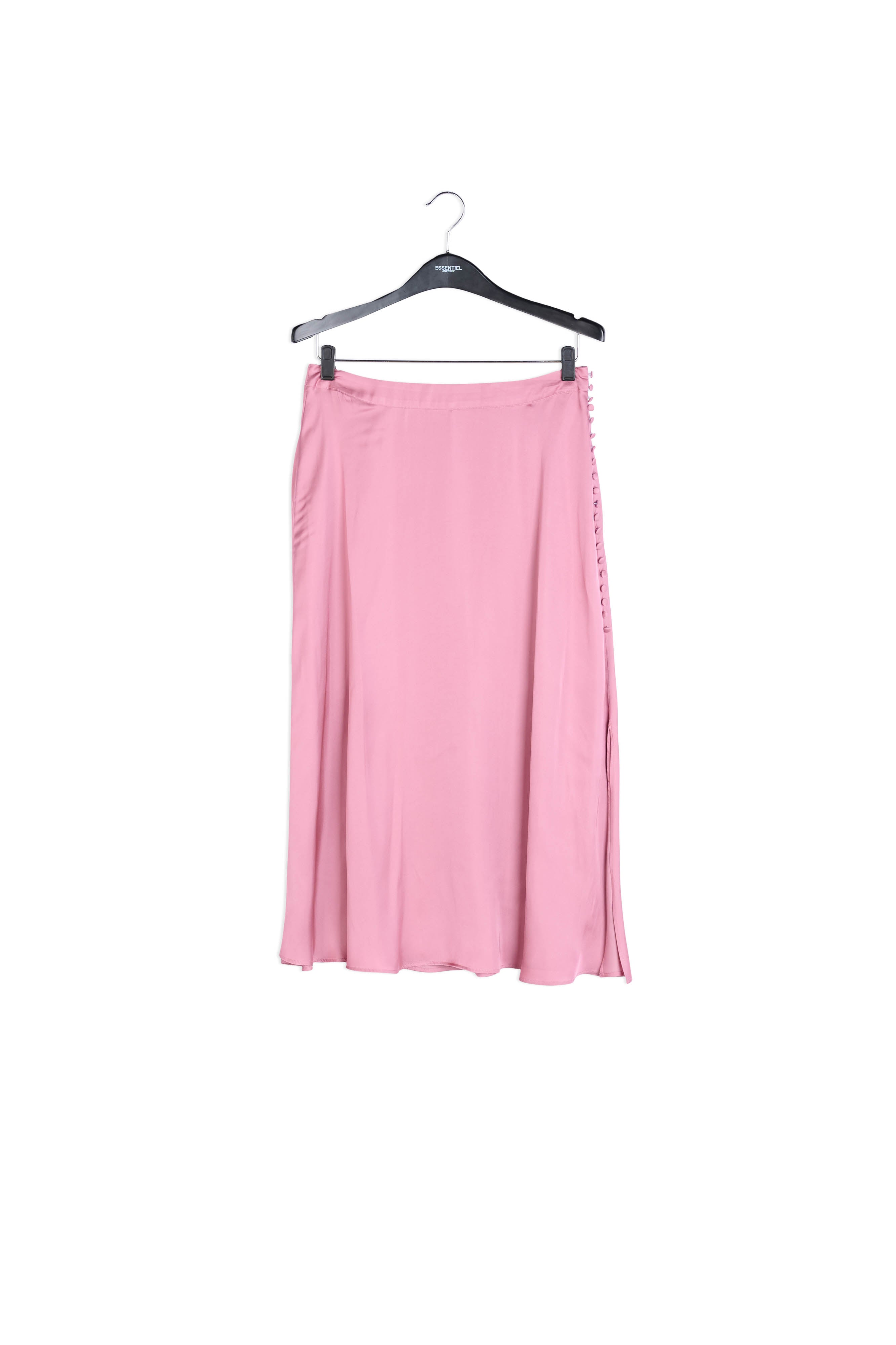 Dusty pink midi skirt RE—SSENTIEL | Essentiel second hand