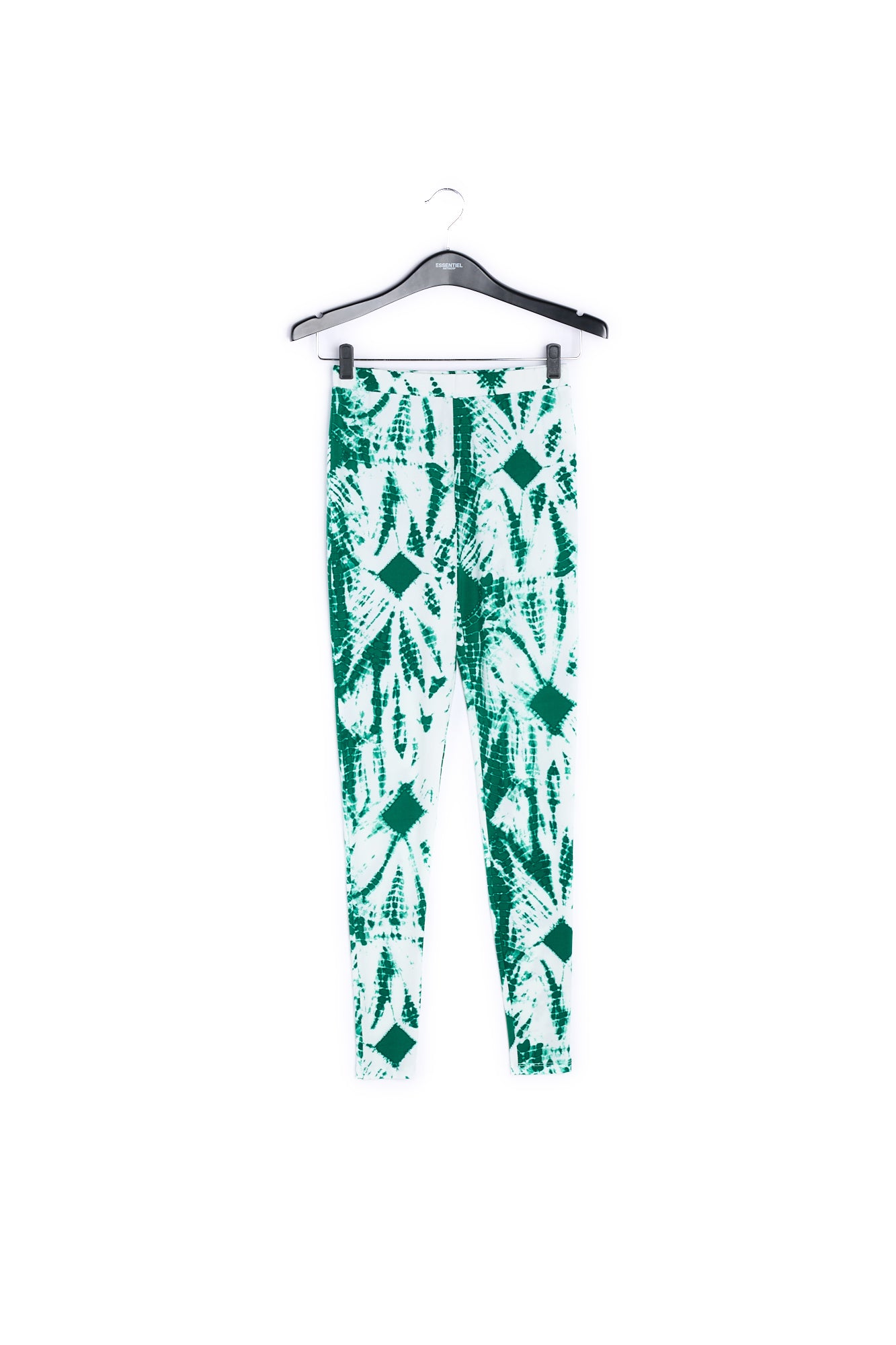 Off-white and green tie-dyed legging RE—SSENTIEL | Essentiel second hand