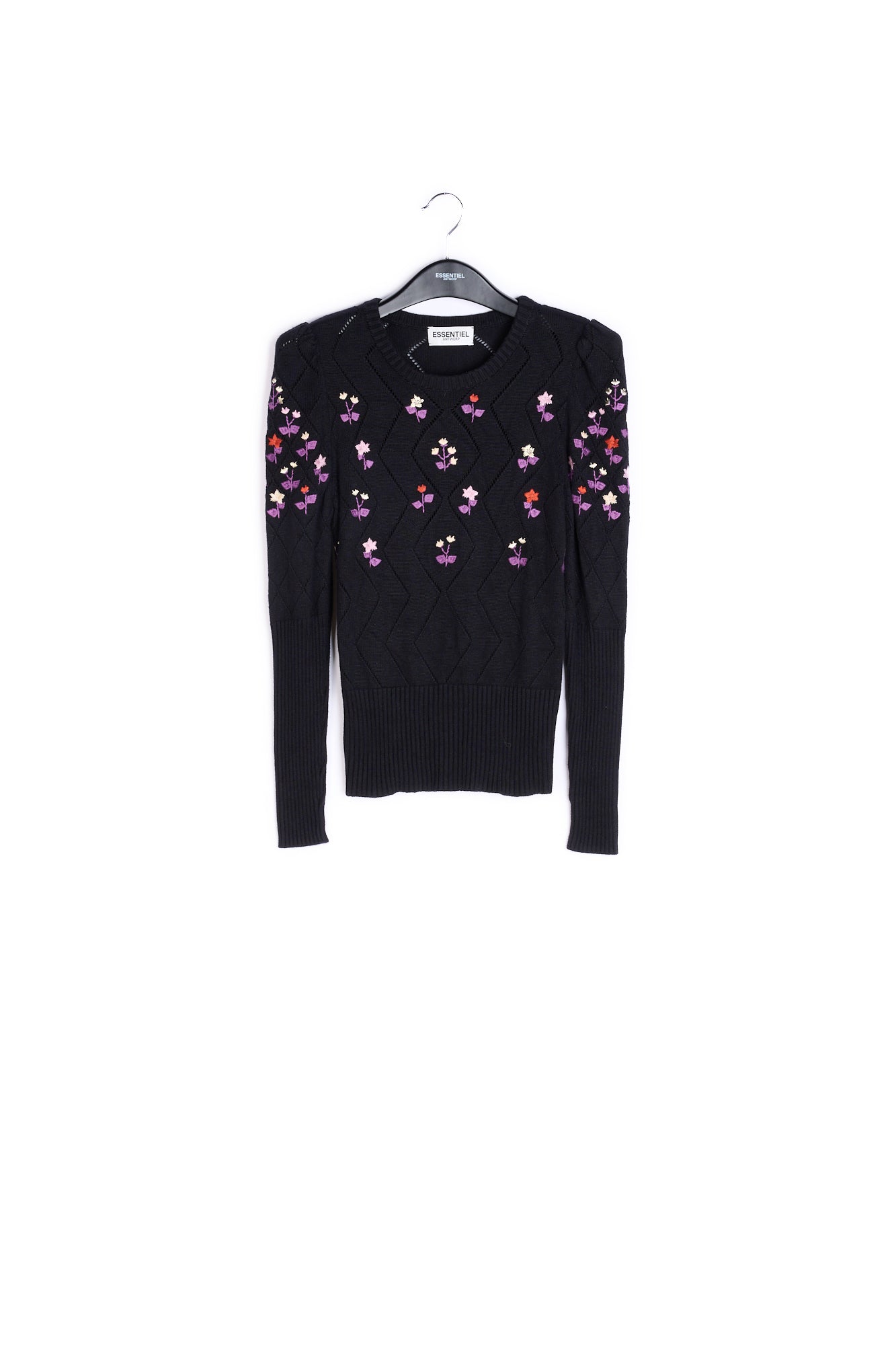 Aubepine sweater with flowers RE—SSENTIEL | Essentiel second hand