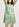 Mint green floral-print a-line dress Faume - seconde main