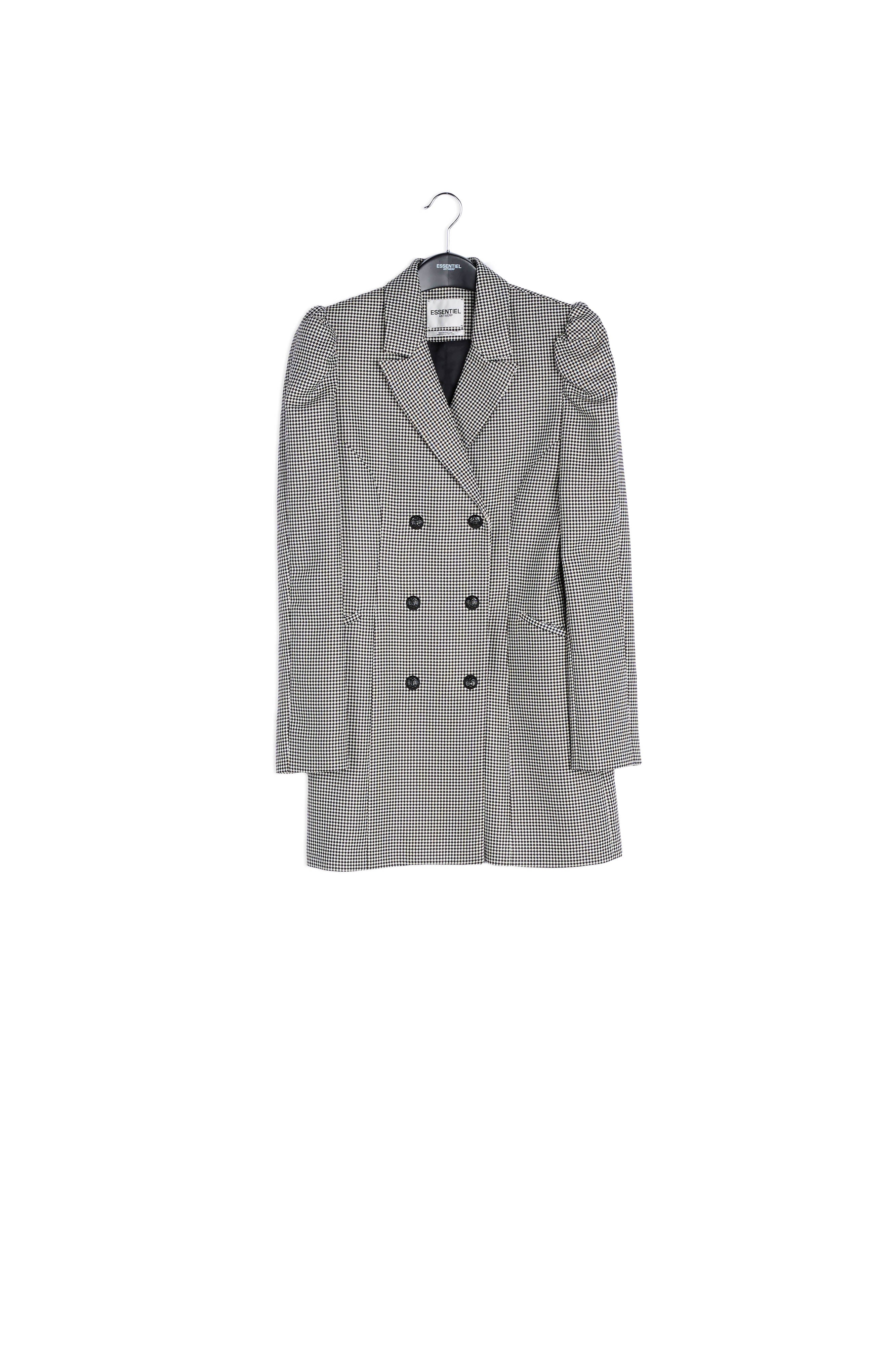 Houndstooth blazer dress RE—SSENTIEL | Essentiel second hand