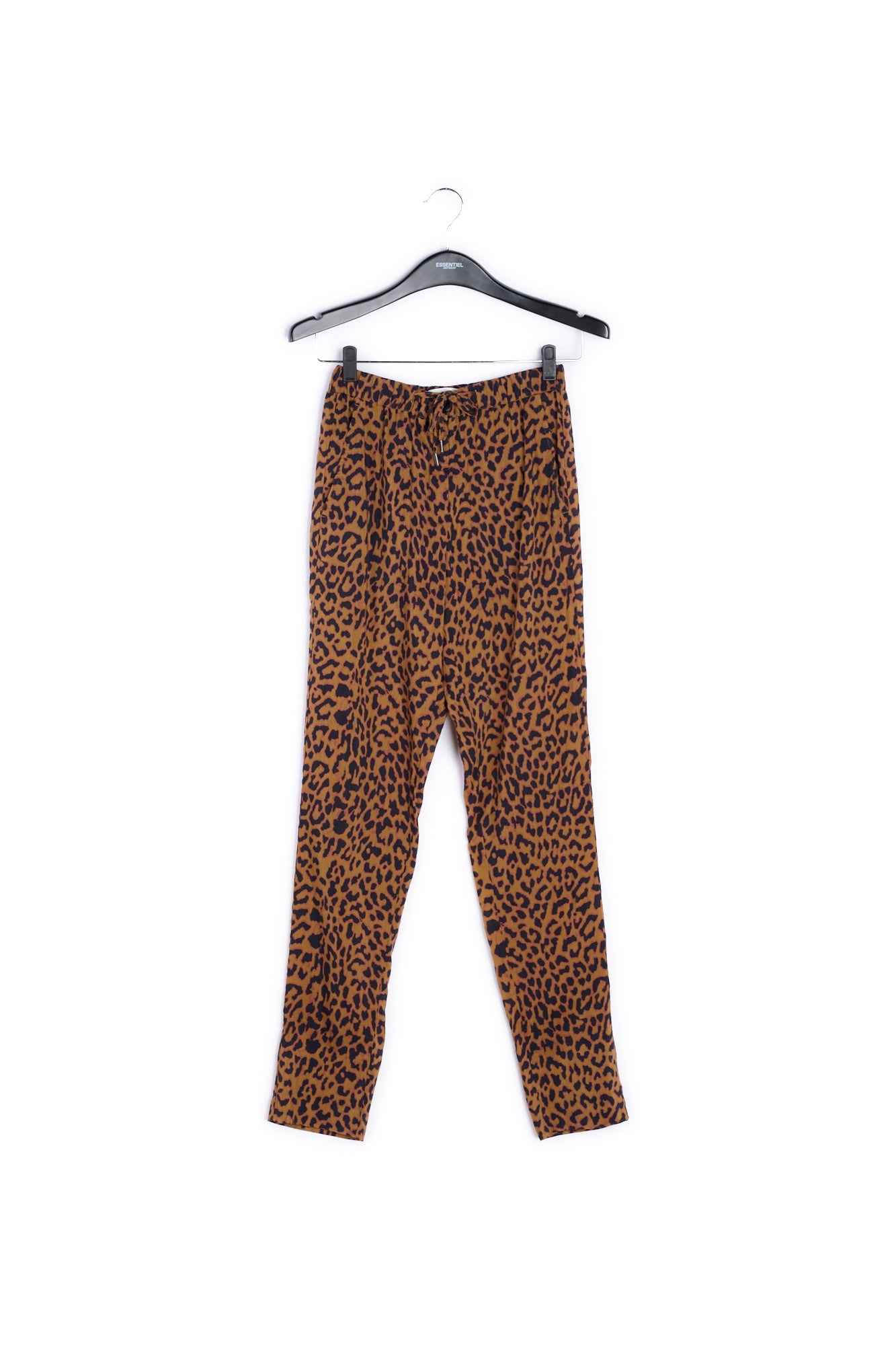 Leopard print tapered pants RE—SSENTIEL | Essentiel second hand