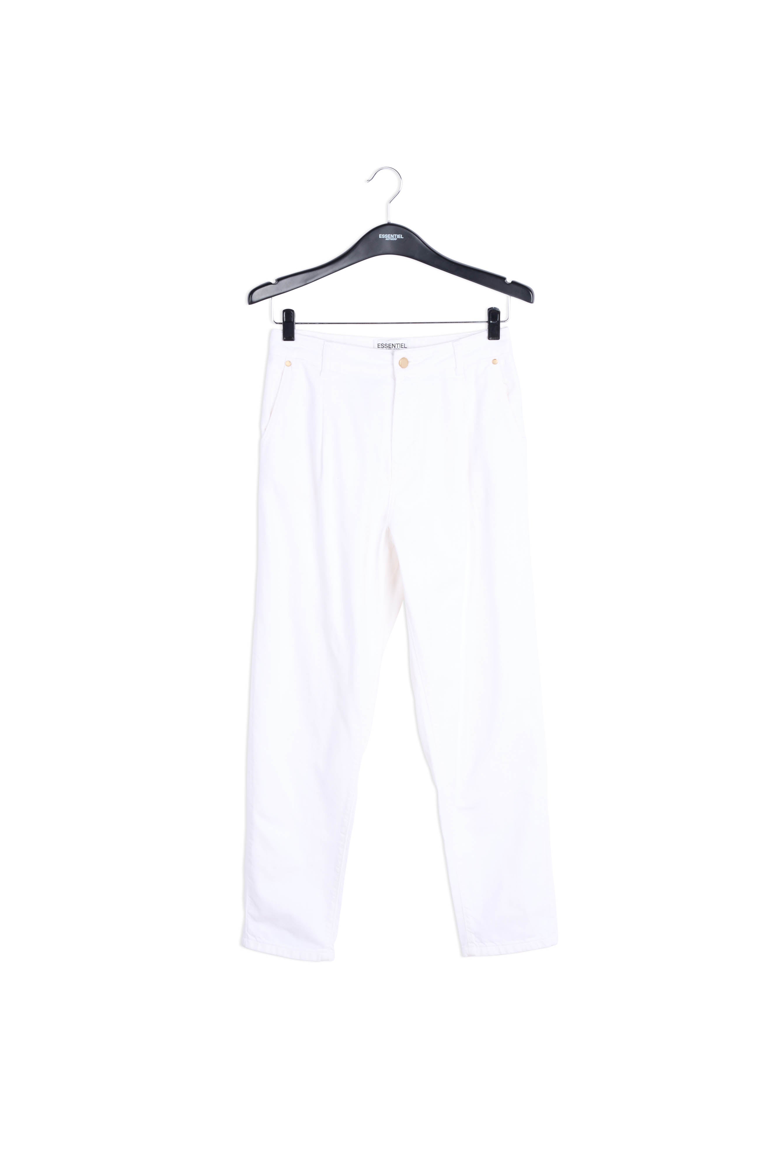 White denim boyfriend jeans RE—SSENTIEL | Essentiel second hand