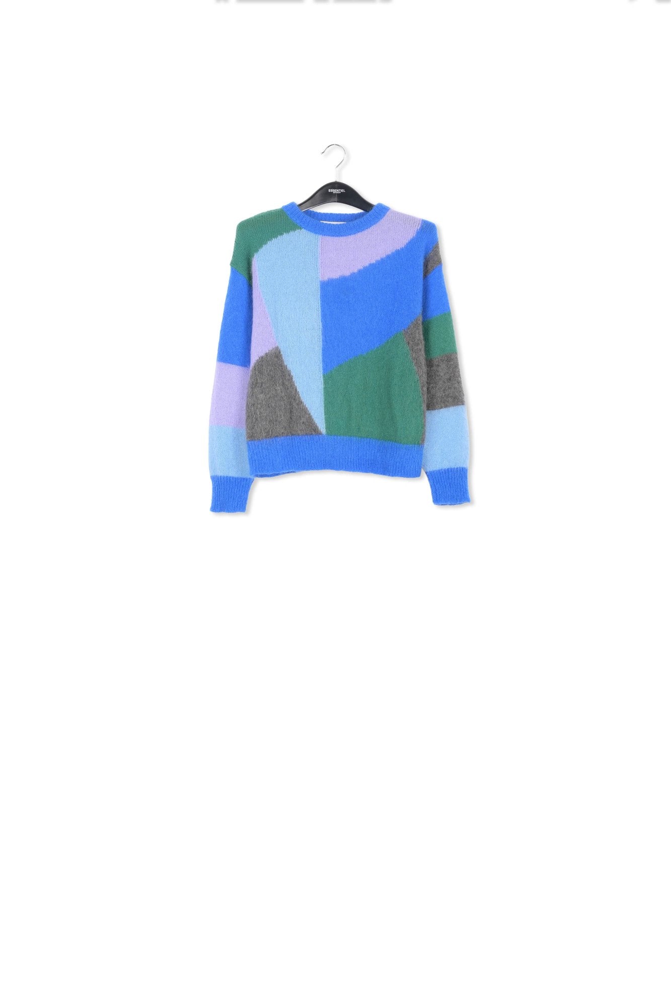 Soft and colorful mohair-blend sweater RE—SSENTIEL | Essentiel second hand