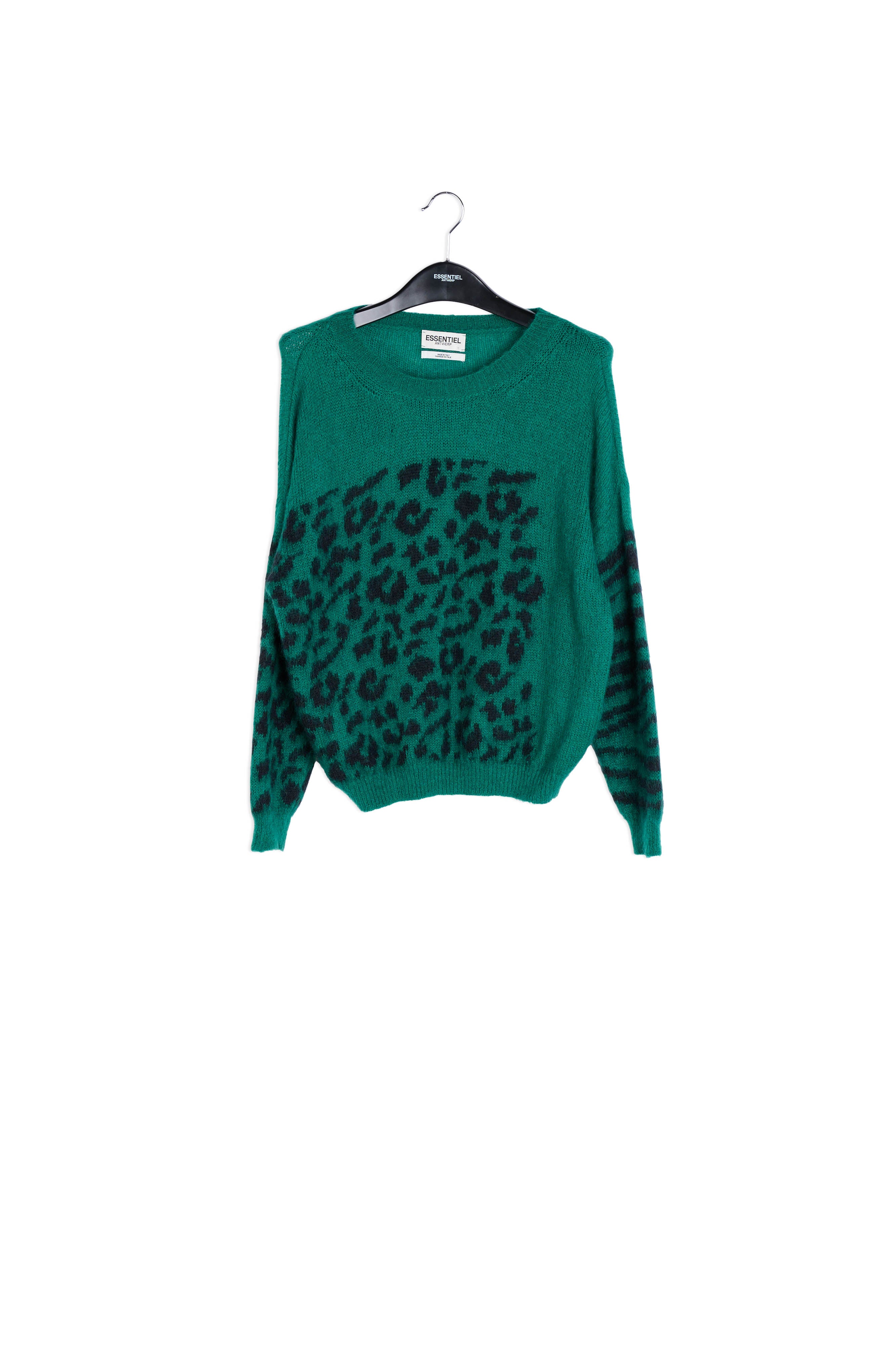 Animal pattern sweater RE—SSENTIEL | Essentiel second hand