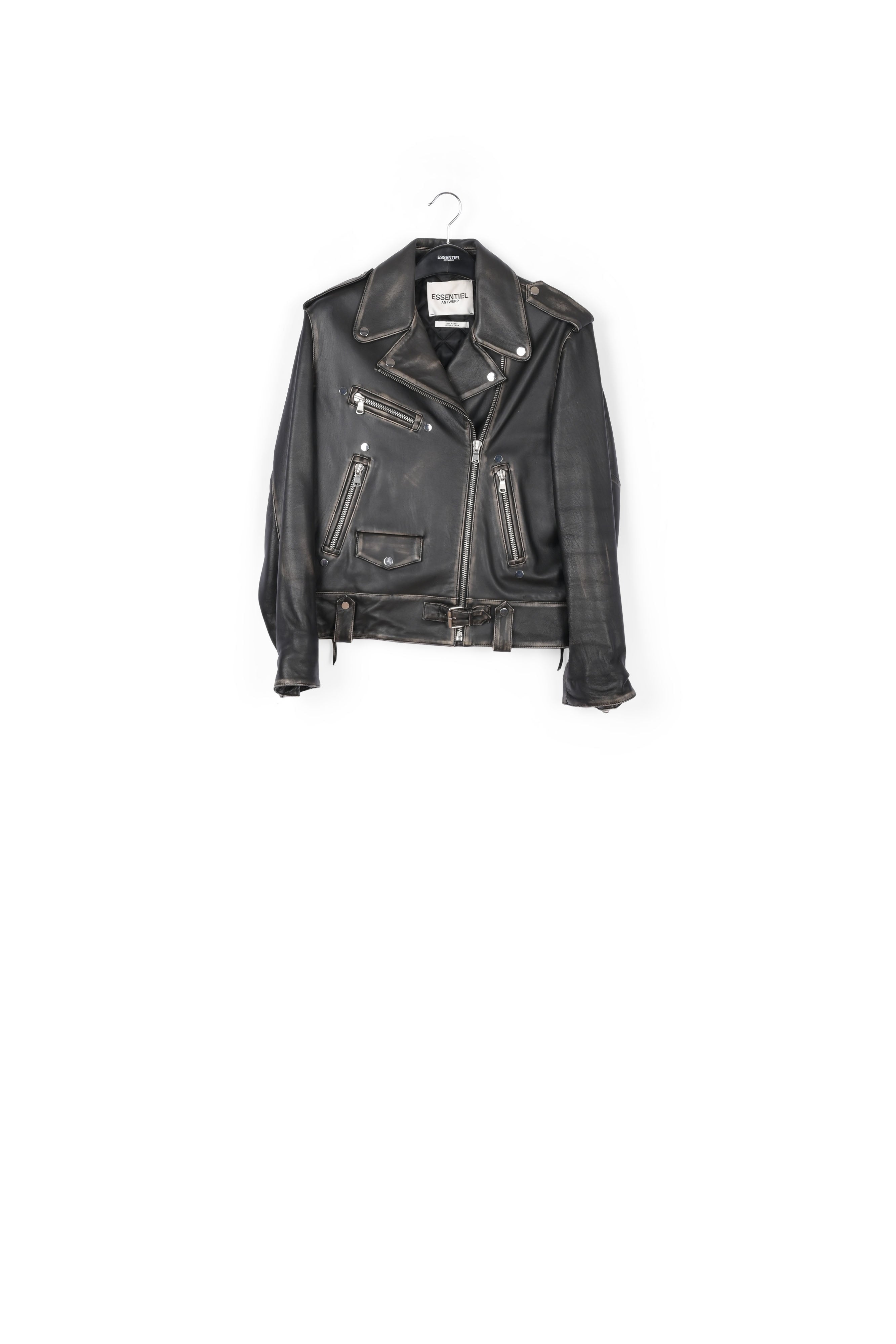 Oversized biker jacket RE—SSENTIEL | Essentiel second hand