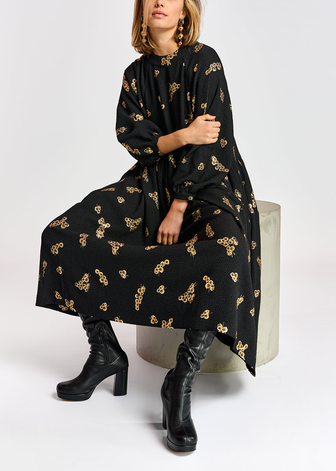 Aerostat oversized dress RE—SSENTIEL | Essentiel second hand