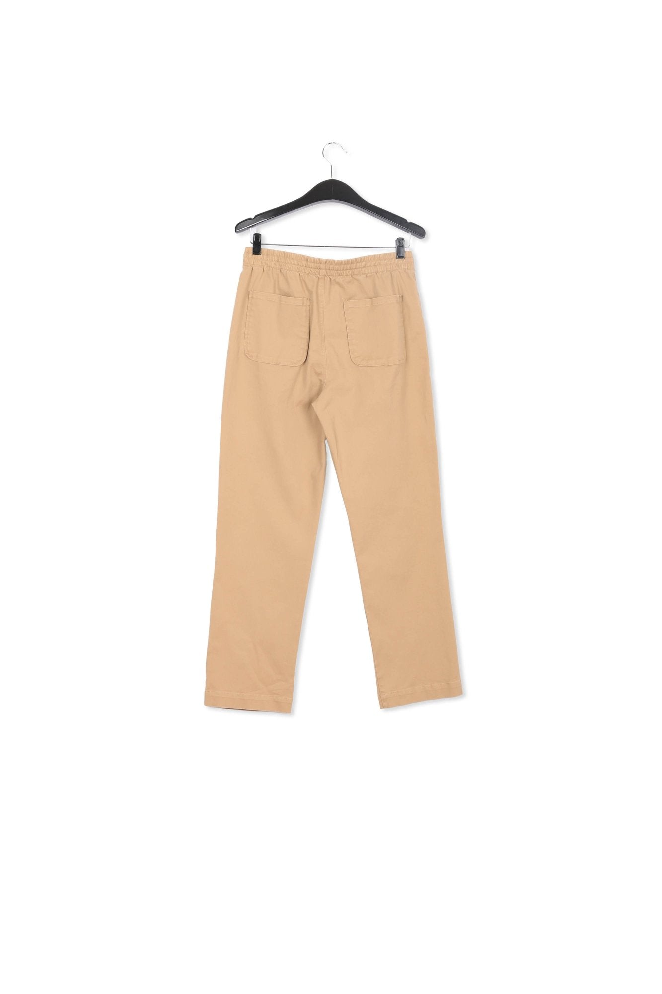 Pantalon camel à  jambes fuselées RE—SSENTIEL | Essentiel second hand
