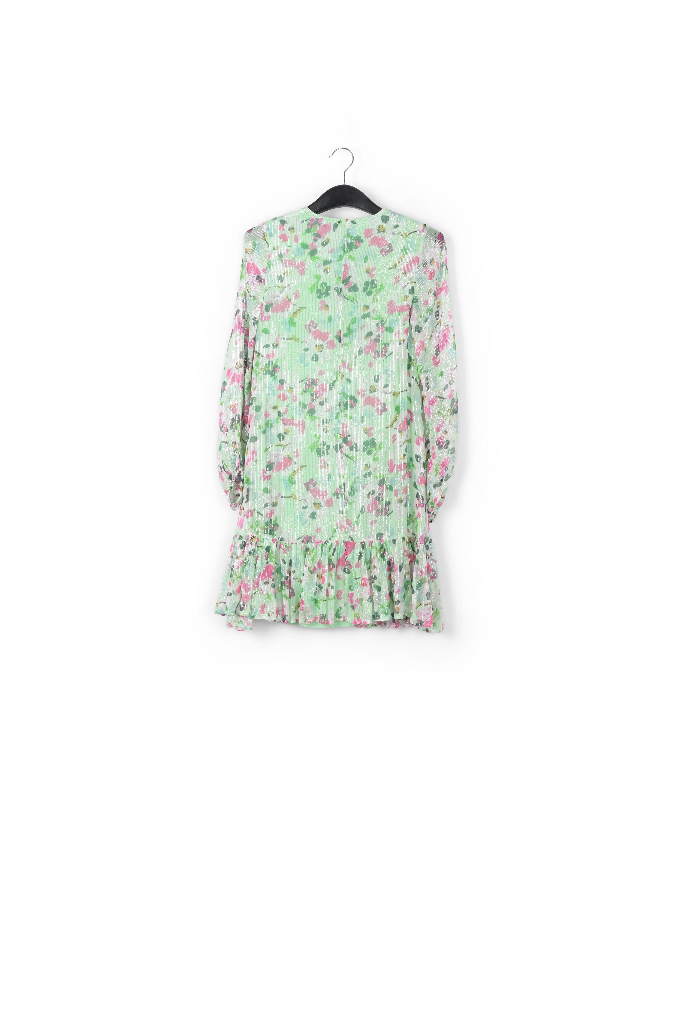 Mint green floral-print a-line dress RE—SSENTIEL | Essentiel second hand