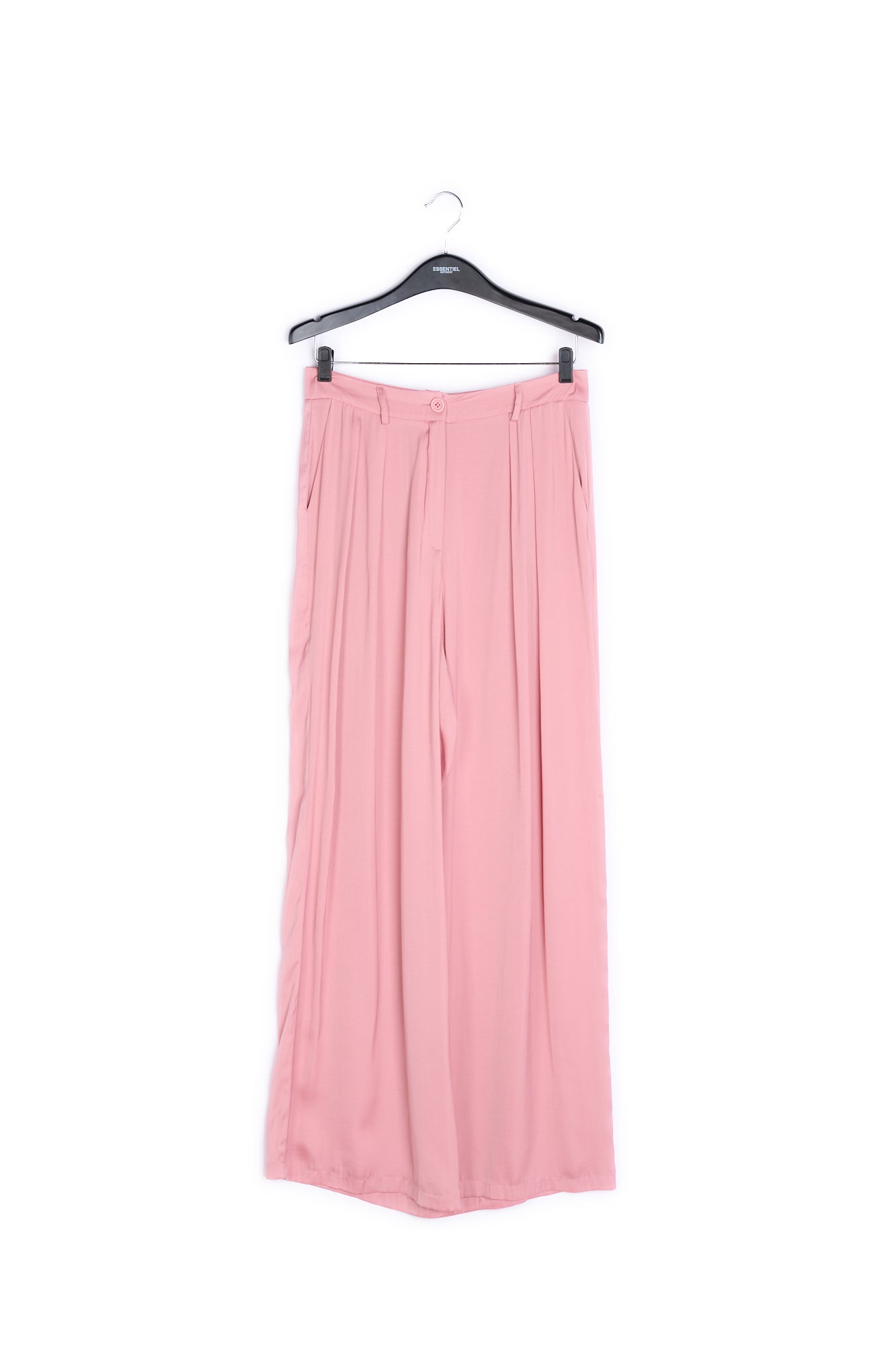 Light pink wide-leg pants RE—SSENTIEL | Essentiel second hand