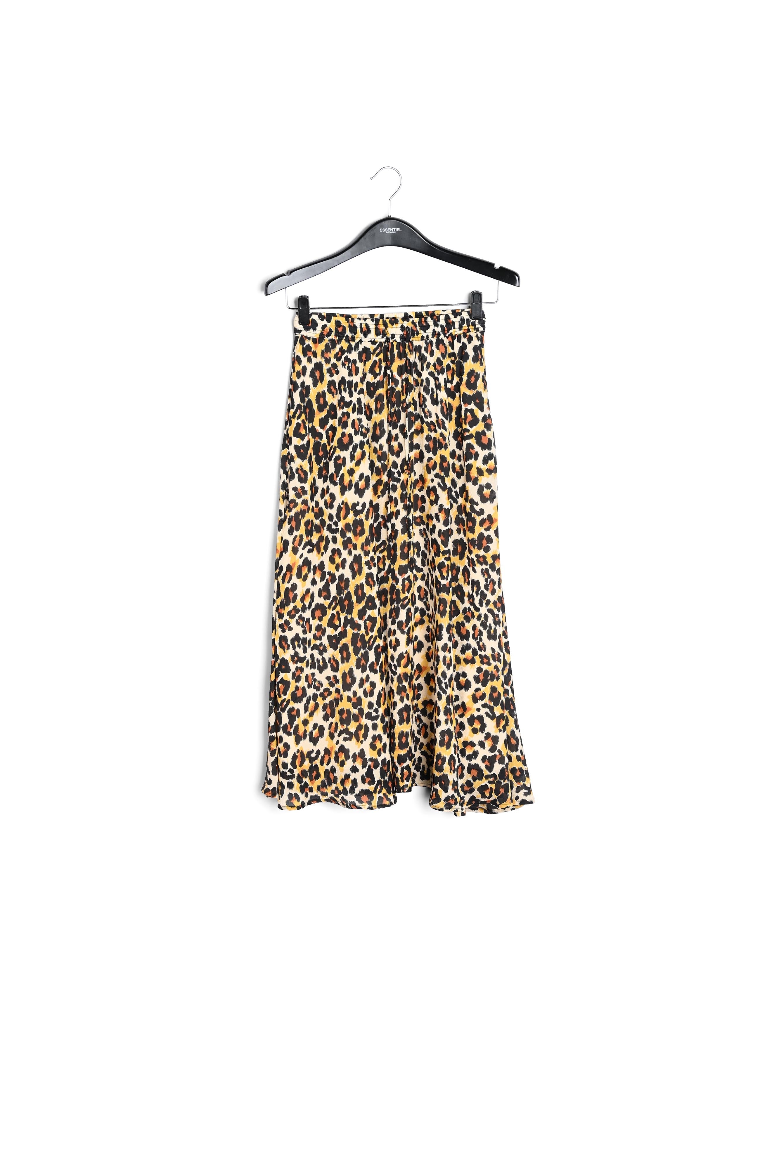 Jupe midi à imprimé léopard RE—SSENTIEL | Essentiel second hand