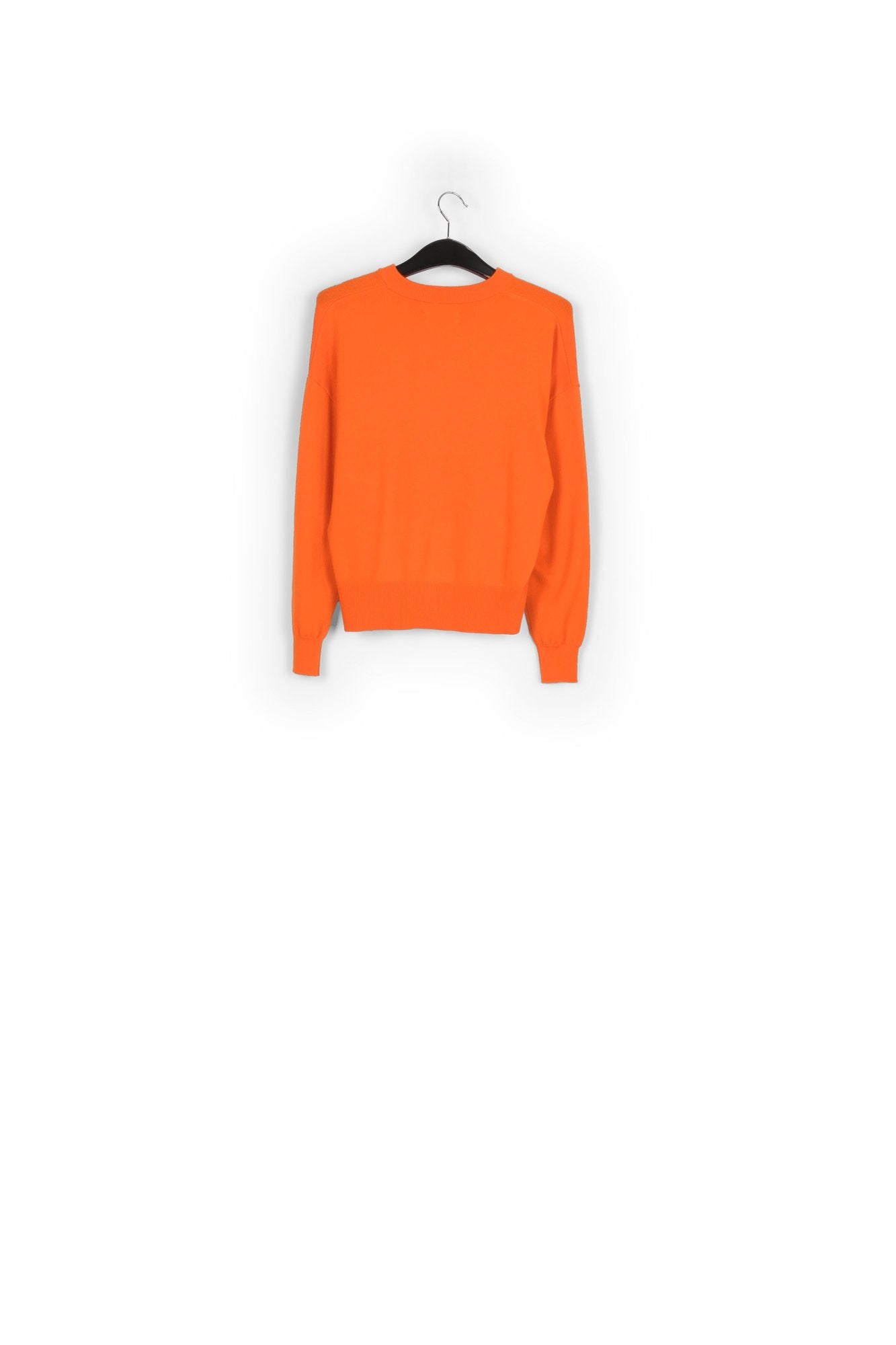 Cardigan orange en tricot fin RE—SSENTIEL | Essentiel second hand