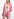 Light pink boxy tie-dye print top Faume - seconde main