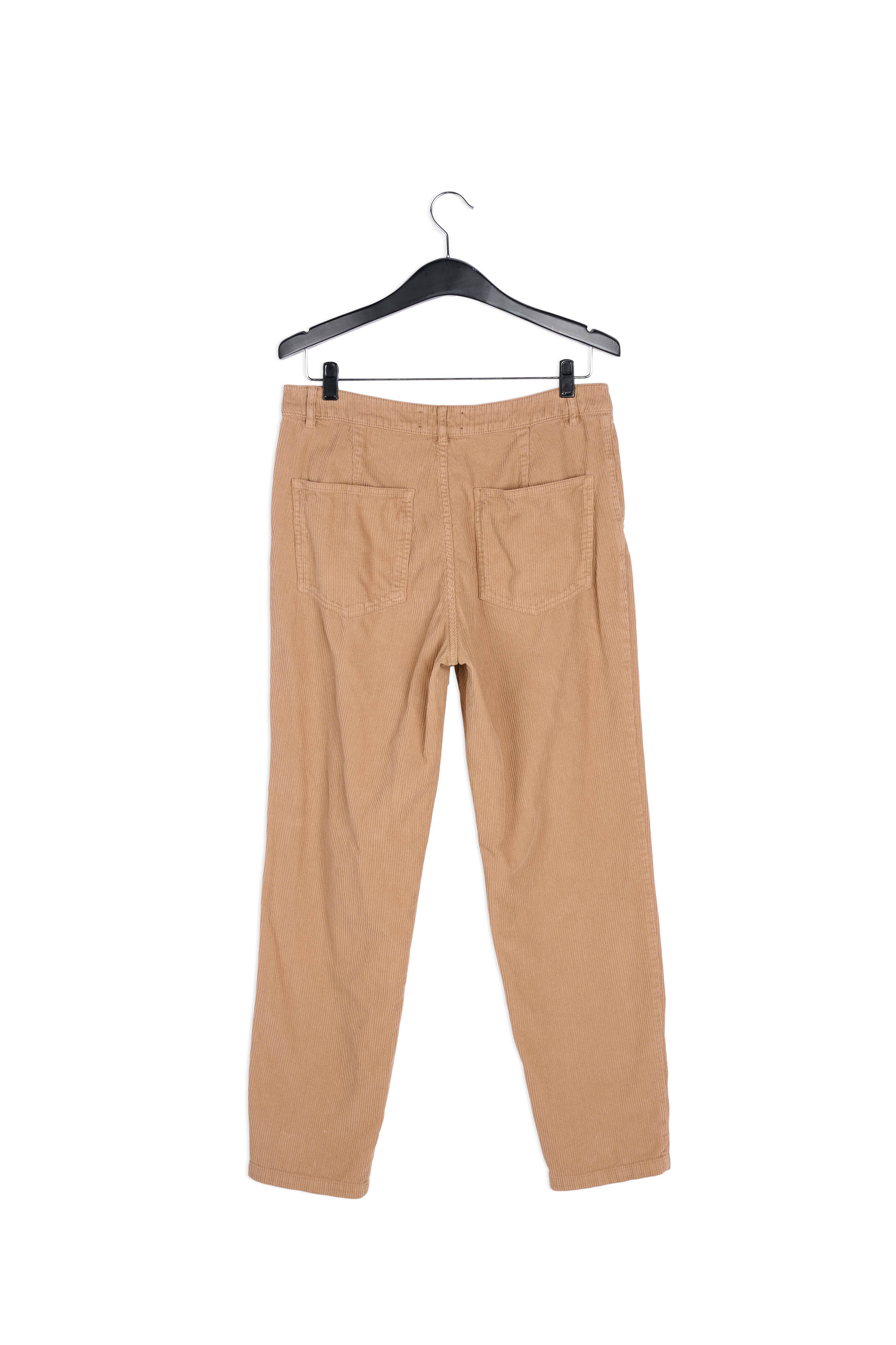 Pantalon en velours camel RE—SSENTIEL | Essentiel second hand