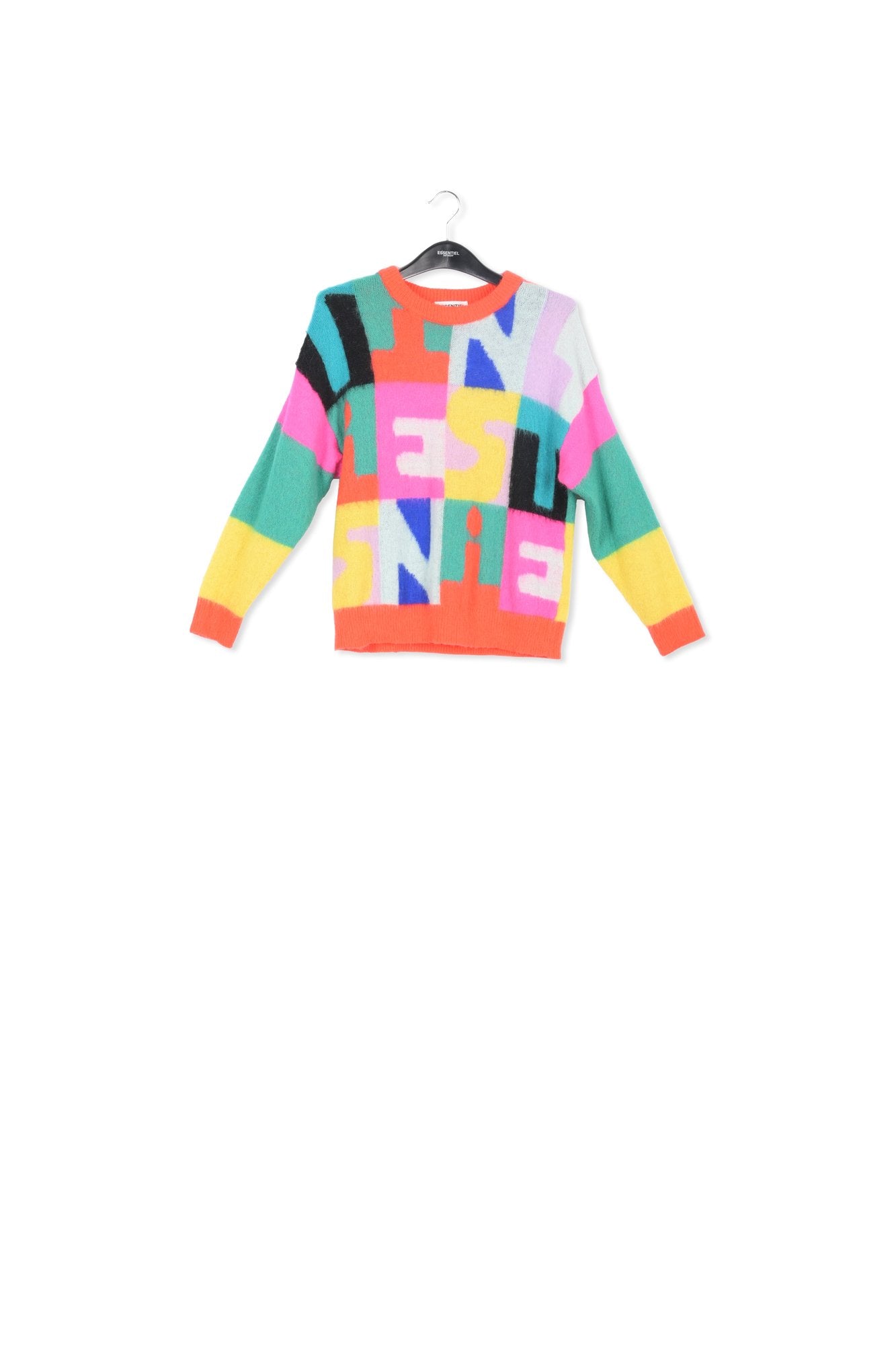 Pull en intarsia multicolore RE—SSENTIEL | Essentiel second hand