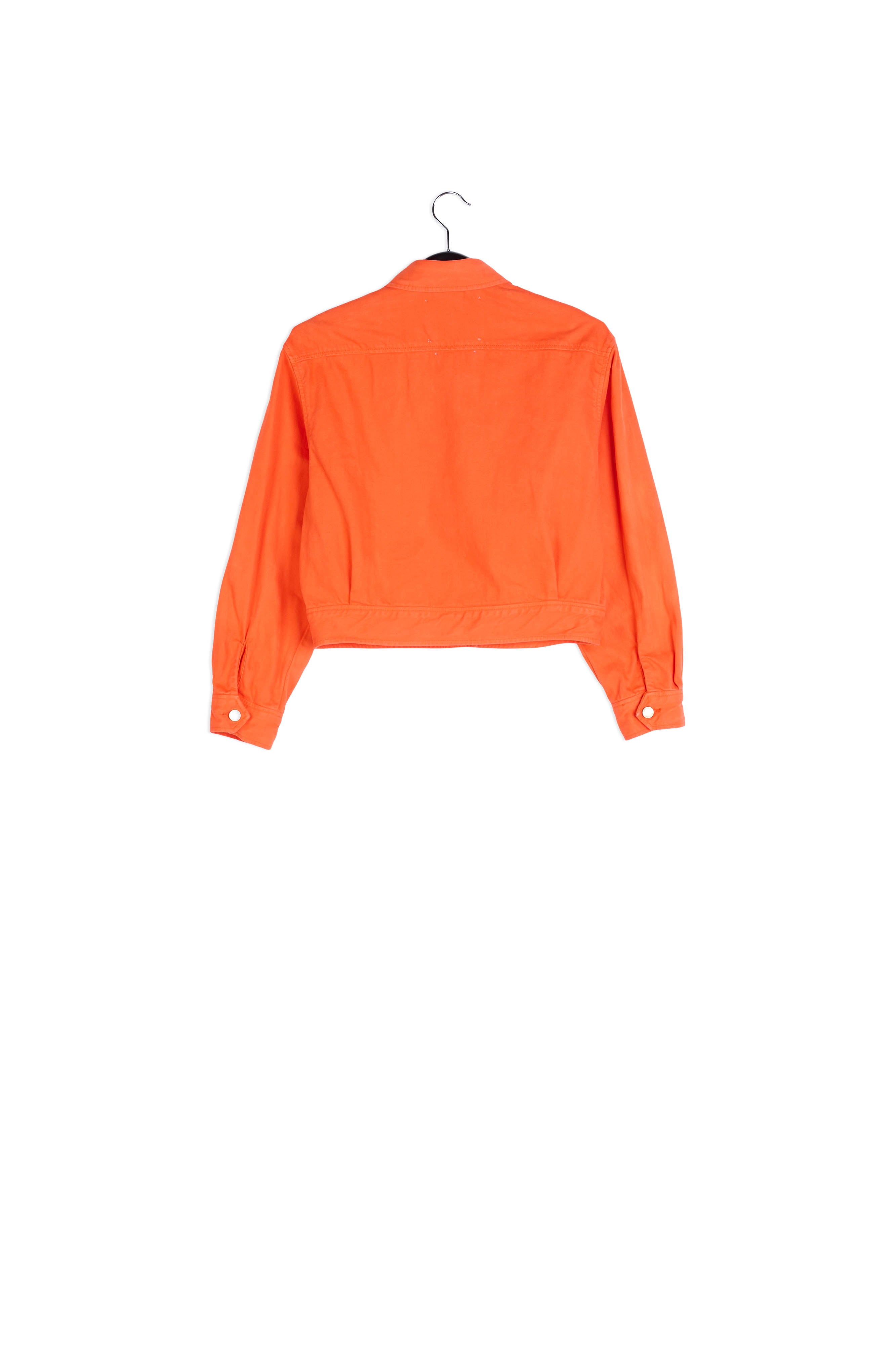 Bright orange denim jacket RE—SSENTIEL | Essentiel second hand