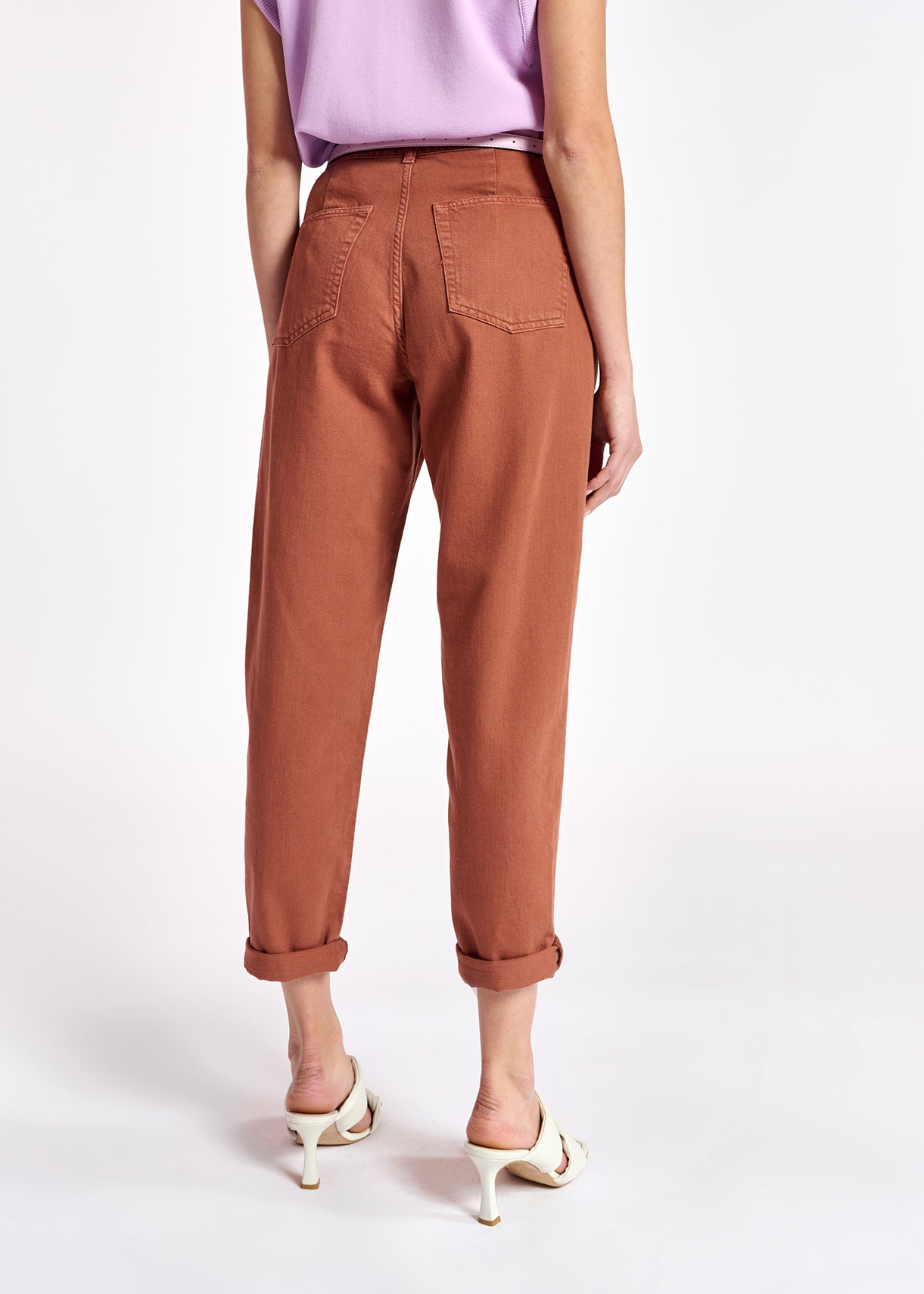 Jean boyfriend brun RE—SSENTIEL | Essentiel second hand