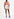 Chemise oversize à imprimé fleuri lilas, orange et violet Faume - seconde main
