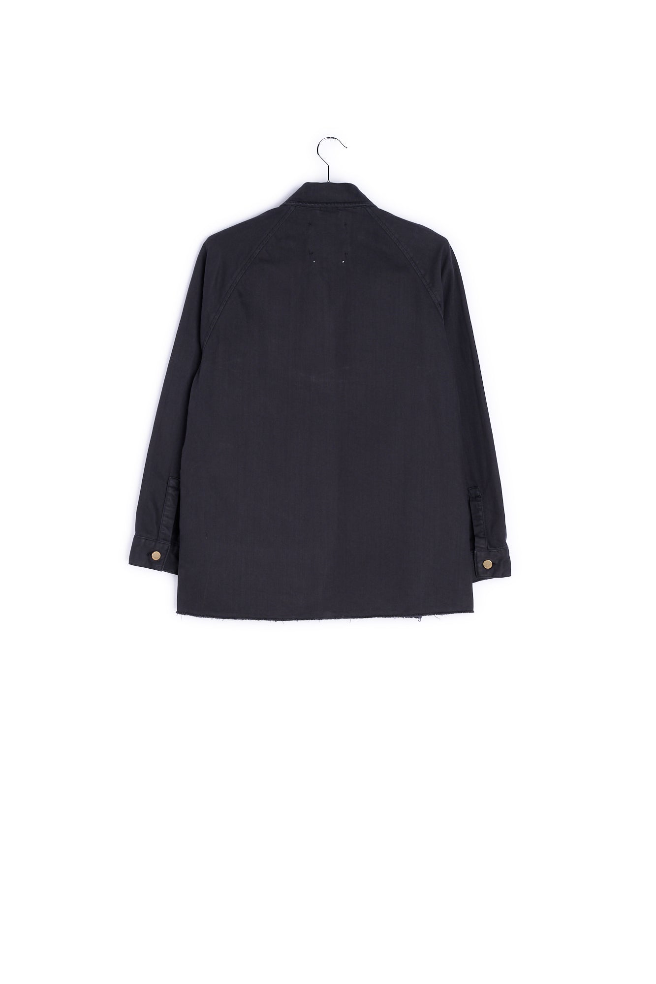 Black denim overshirt RE—SSENTIEL | Essentiel second hand
