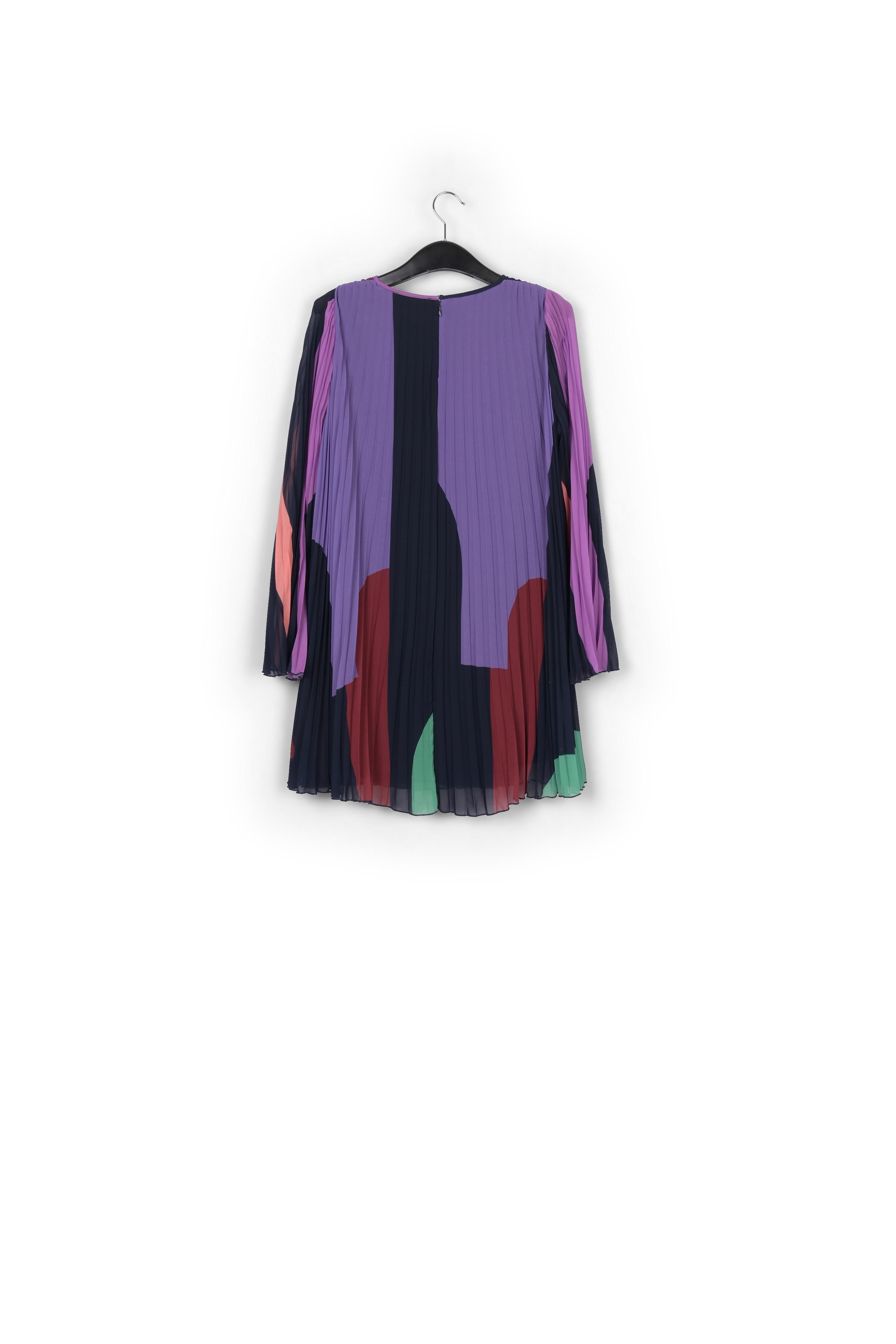 Lilac plissé mini dress RE—SSENTIEL | Essentiel second hand