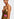 Pink flowers and leopard print midi slip dress Faume - seconde main