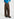 Brown wide-leg pants with black and blue check motif Faume - seconde main