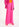 Pantalon fuchsia à jambes larges Faume - seconde main