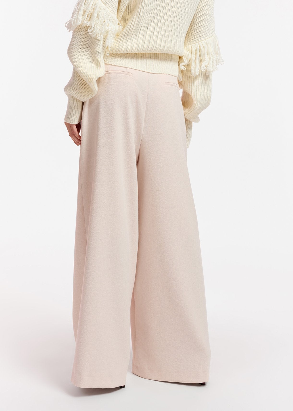 Off-white wide-leg pants RE—SSENTIEL | Essentiel second hand