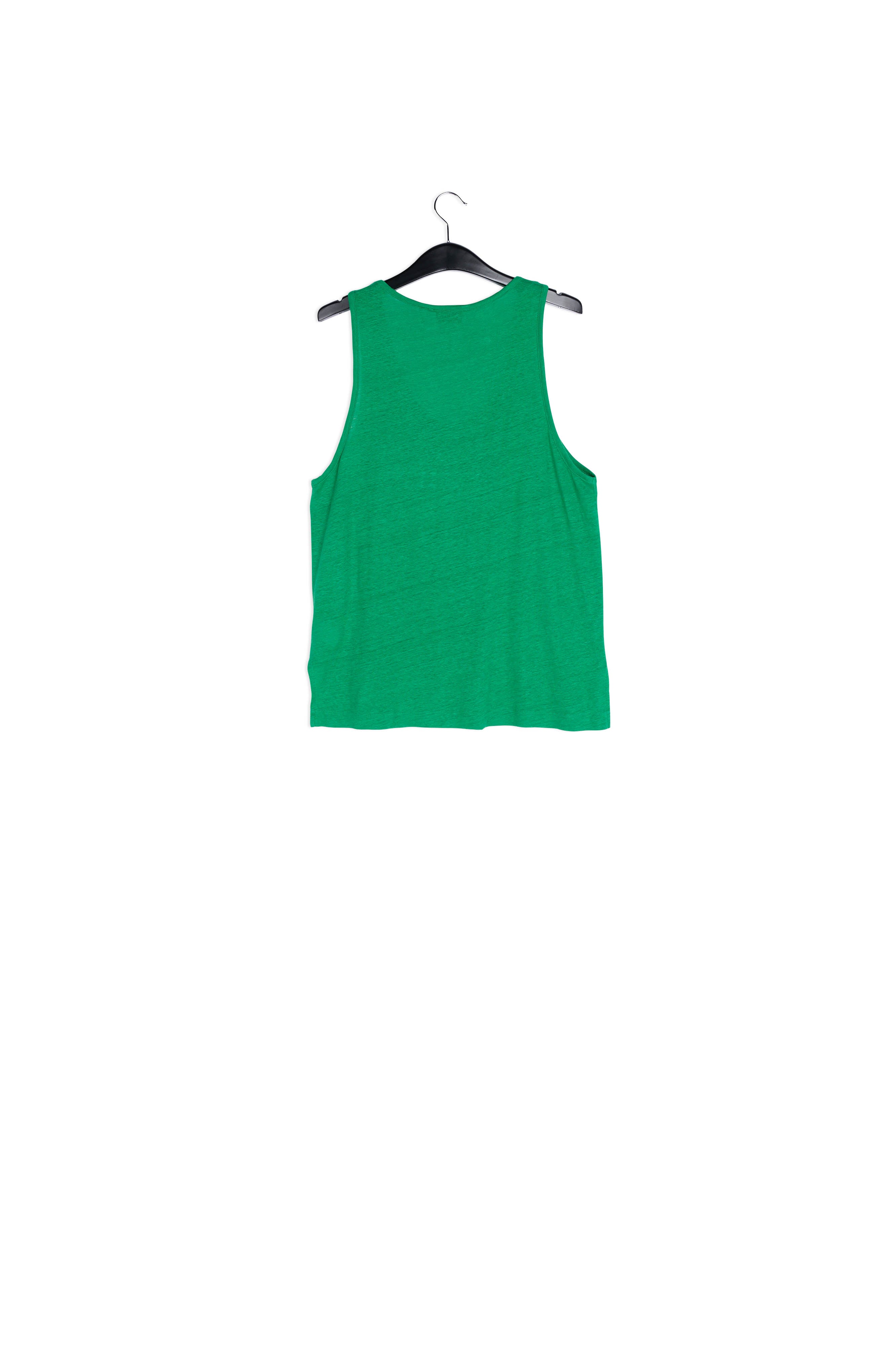 Sleeveless linen top RE—SSENTIEL | Essentiel second hand