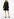 Black and off-white dotted mini dress Faume - seconde main